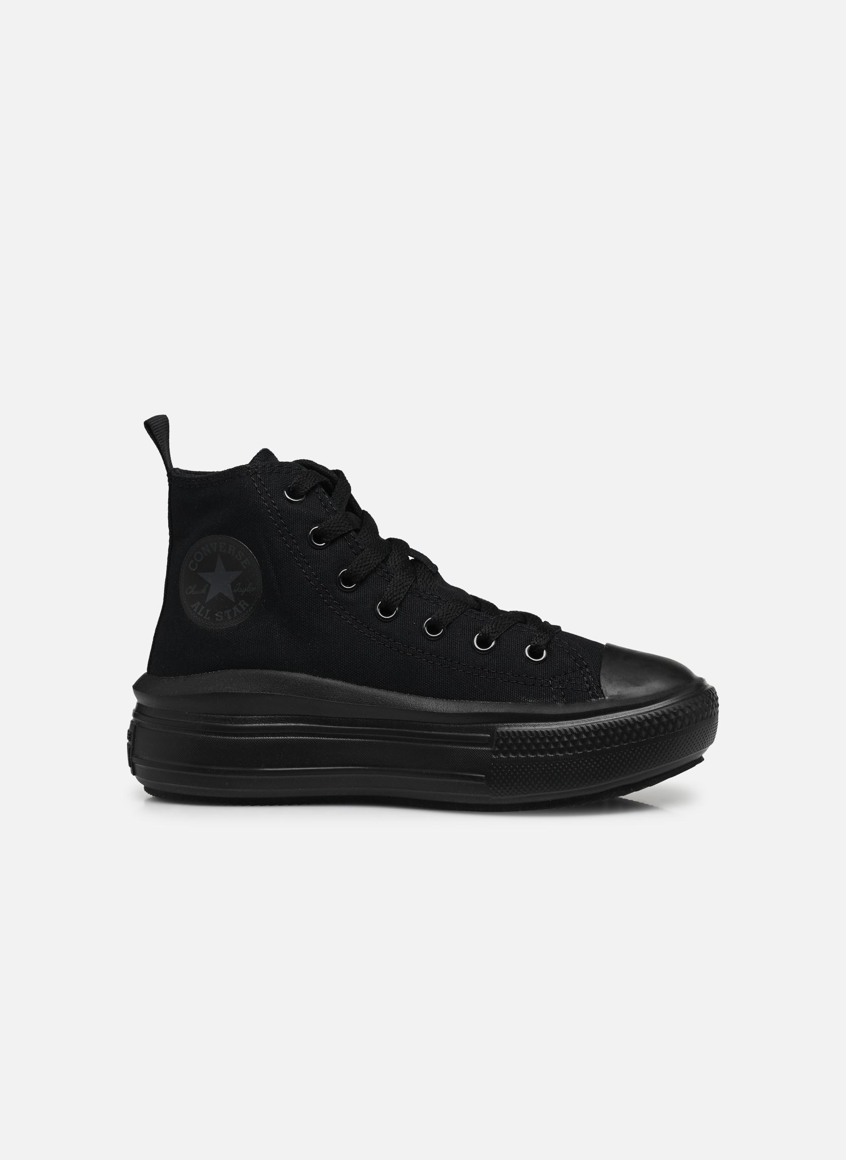 Baskets hautes Chuck Taylor All Star Move Canvas Hi C noir Converse Baskets hautes Chuck Taylor All Star Move Canvas Hi C noir Black/Black/Dk Smoke Grey