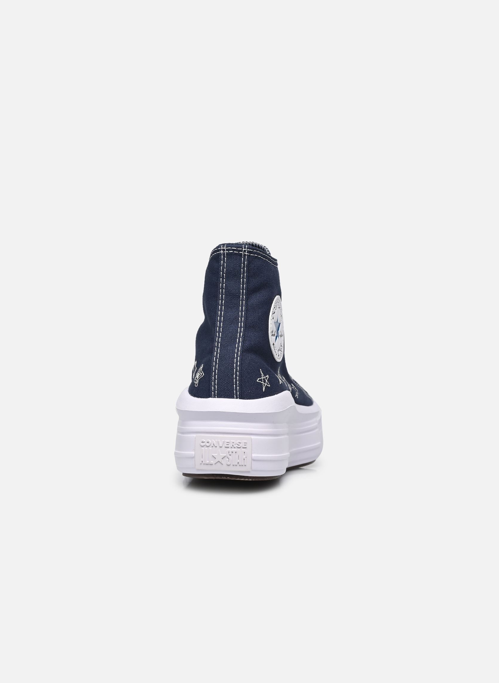 Knöchelhohe Sneaker Chuck Taylor All Star Move Canvas Hi C blau Converse Knöchelhohe Sneaker Chuck Taylor All Star Move Canvas Hi C blau NAVY/NAVY/WHITE