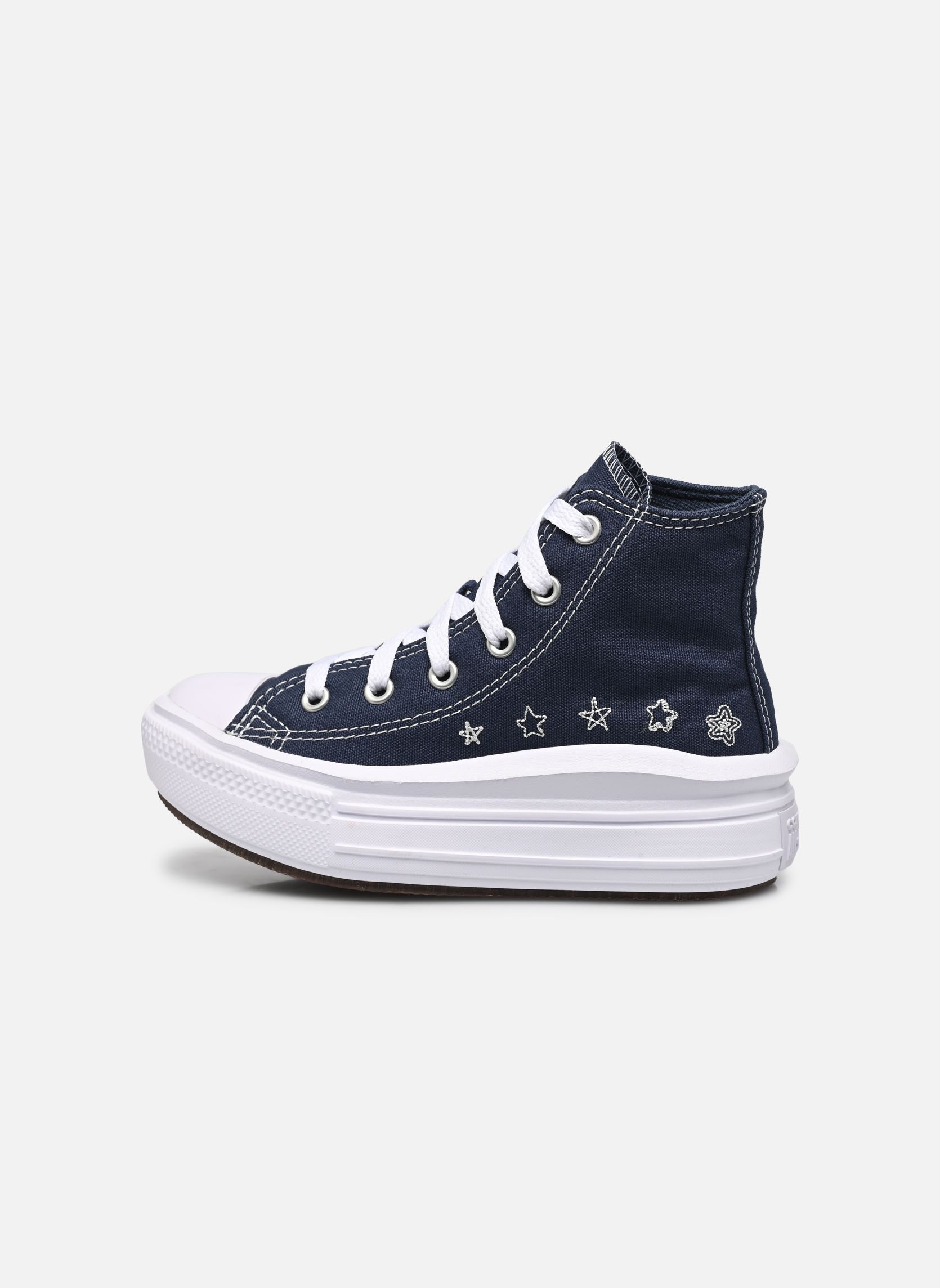 Hoge sneakers Chuck Taylor All Star Move Canvas Hi C blauw Converse Hoge sneakers Chuck Taylor All Star Move Canvas Hi C blauw NAVY/NAVY/WHITE 2