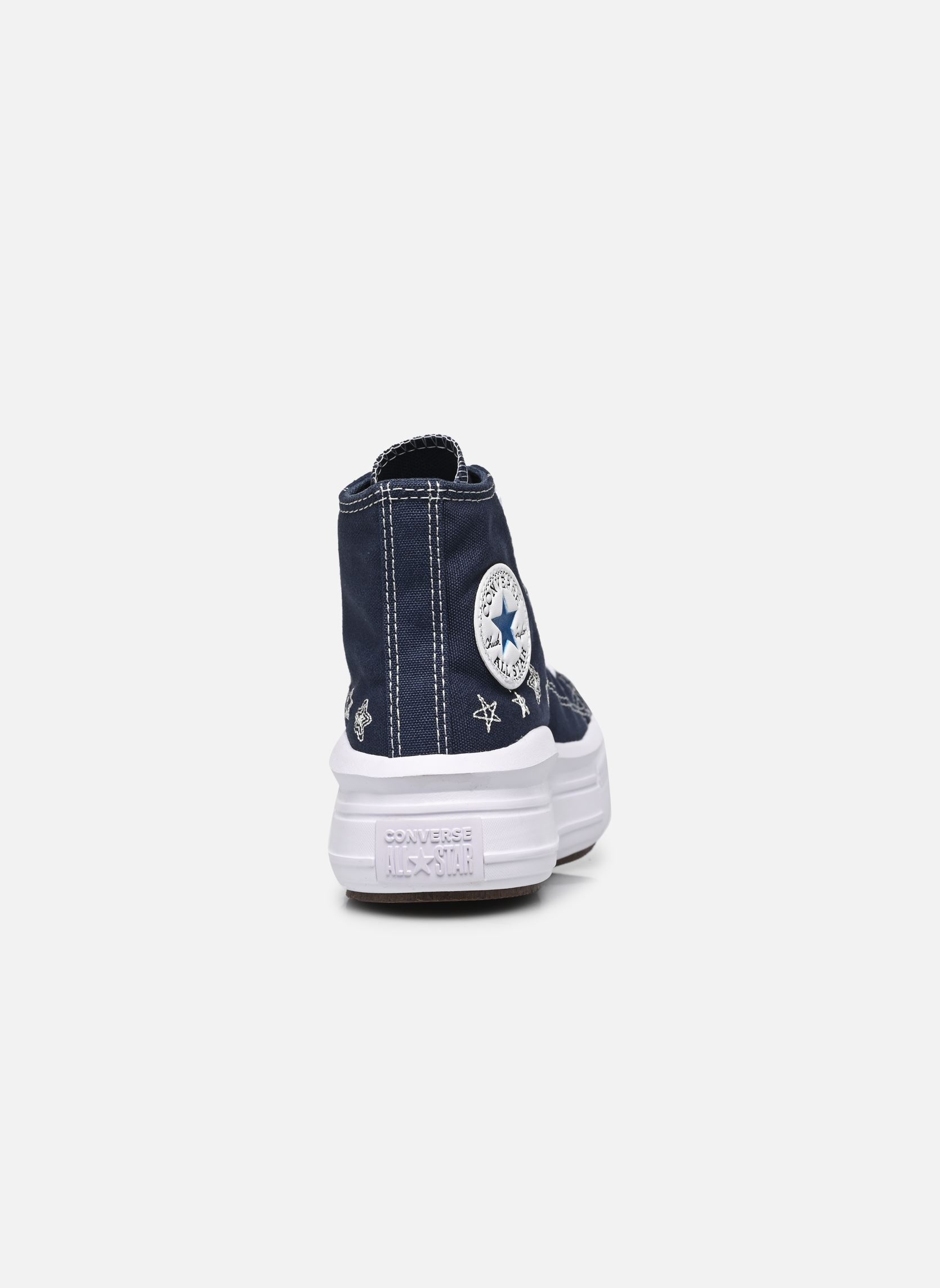 Hoge sneakers Chuck Taylor All Star Move Canvas Hi C blauw Converse Hoge sneakers Chuck Taylor All Star Move Canvas Hi C blauw NAVY/NAVY/WHITE 2