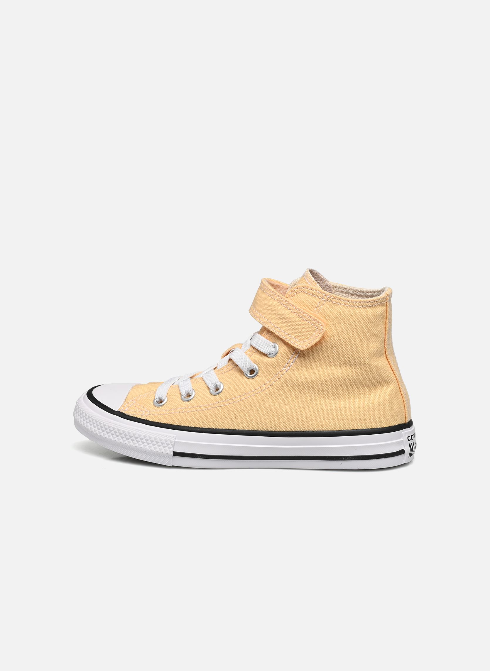 Baskets hautes Chuck Taylor All Star 1V Canvas Seasonal jaune Converse Baskets hautes Chuck Taylor All Star 1V Canvas Seasonal jaune MUSTARD