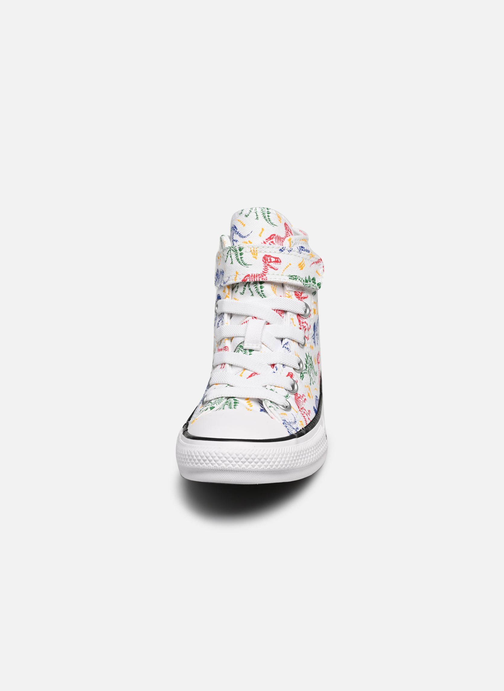 Zapatillas altas Chuck Taylor All Star 1V Canvas Dinos Hi blanco Converse Zapatillas altas Chuck Taylor All Star 1V Canvas Dinos Hi blanco WHITE/RED/GREEN