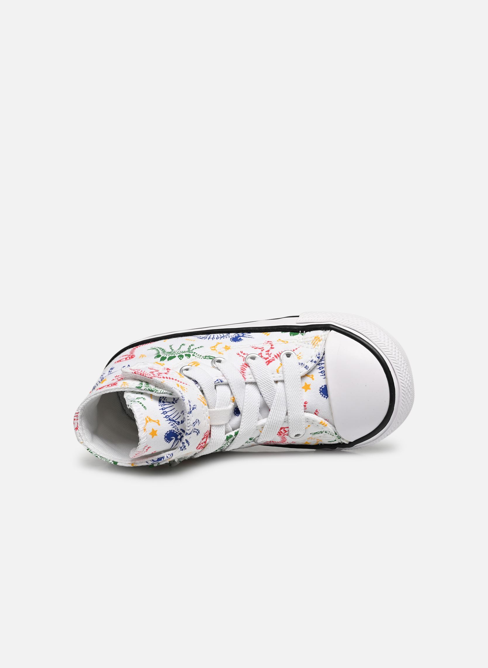 Baskets hautes Chuck Taylor All Star 1V Canvas Dinos Hi blanc Converse Baskets hautes Chuck Taylor All Star 1V Canvas Dinos Hi blanc White/Red/Green