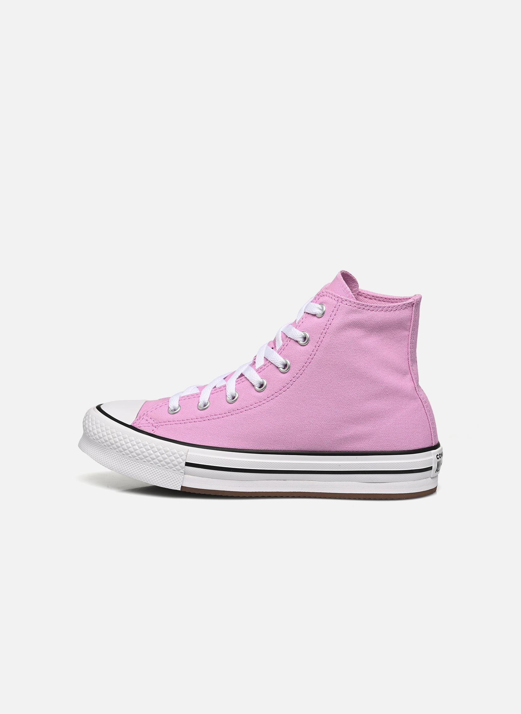 Baskets hautes Chuck Taylor All Star Eva Lift Canvas Pl fille rose Converse Baskets hautes Chuck Taylor All Star Eva Lift Canvas Pl fille rose Beyond Pink/White/Black