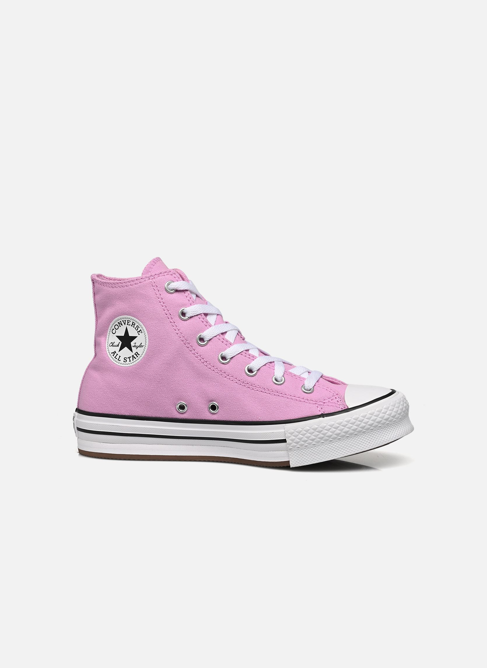 Baskets hautes Chuck Taylor All Star Eva Lift Canvas Pl fille rose Converse Baskets hautes Chuck Taylor All Star Eva Lift Canvas Pl fille rose Beyond Pink/White/Black