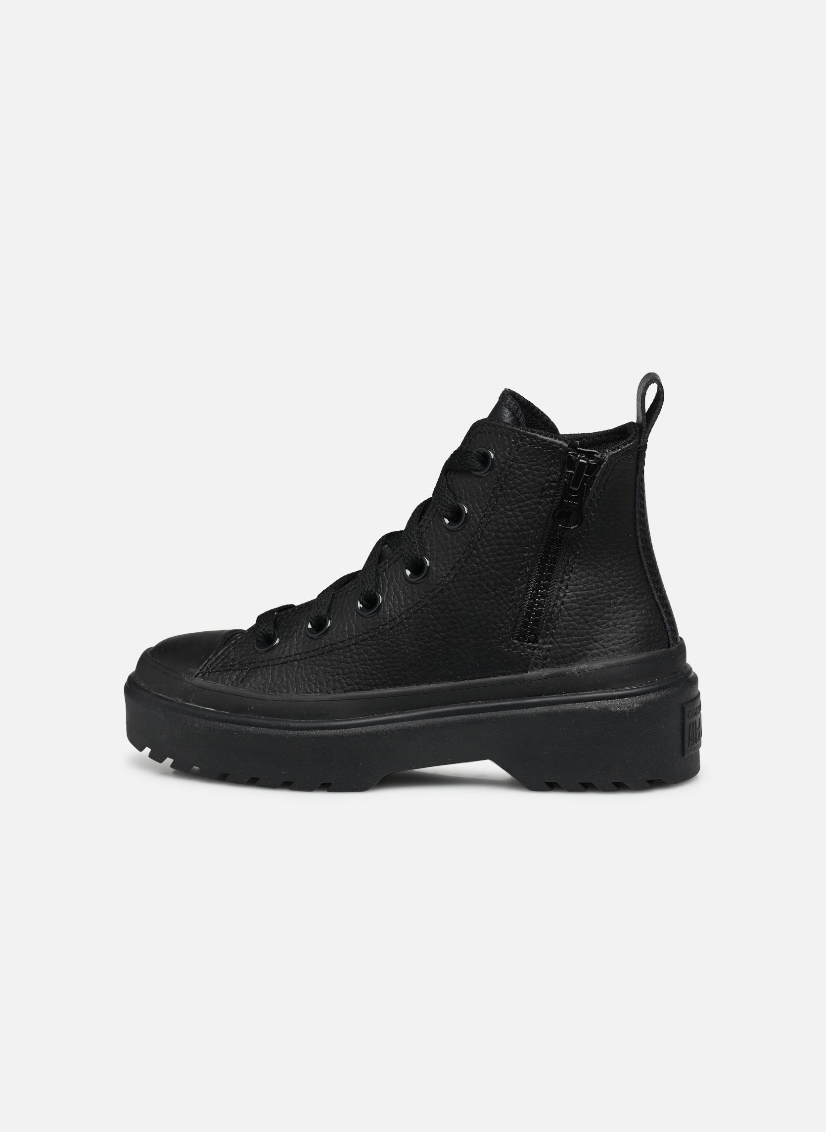 Baskets Chuck Taylor All Star Lugged Lift Leathe fille noir Converse Baskets Chuck Taylor All Star Lugged Lift Leathe fille noir BLACK/BLACK/BLACK