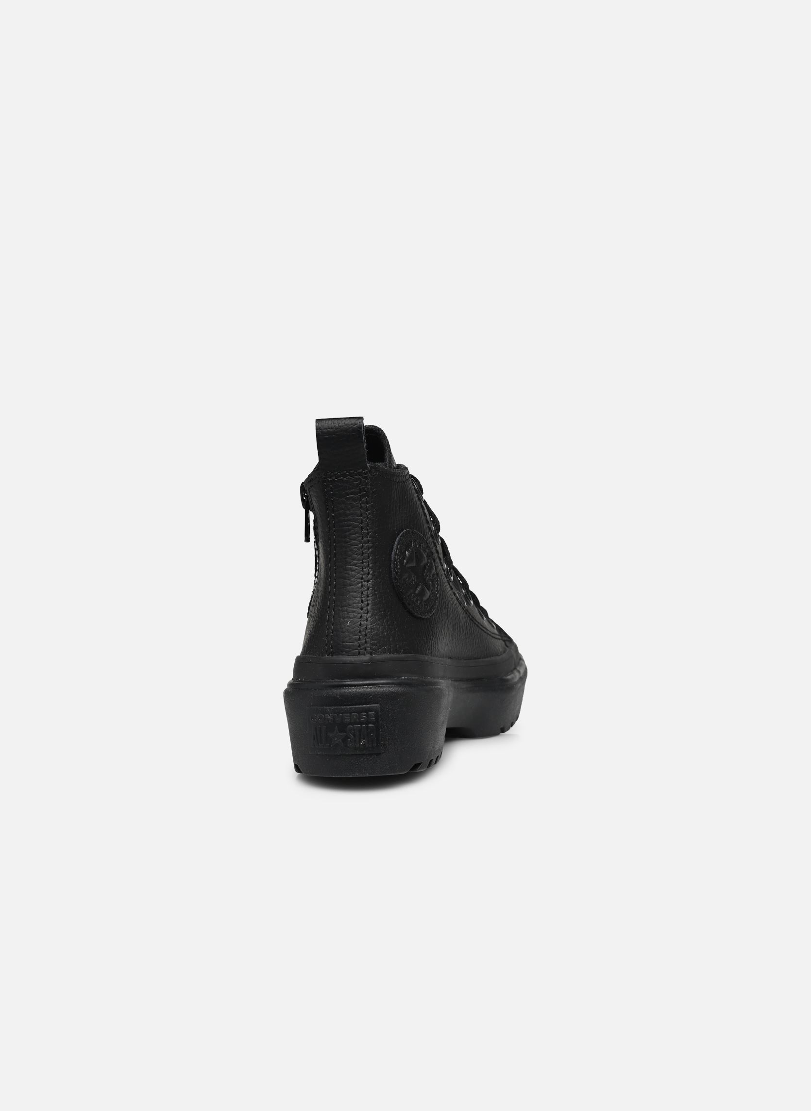 Baskets Chuck Taylor All Star Lugged Lift Leathe fille noir Converse Baskets Chuck Taylor All Star Lugged Lift Leathe fille noir BLACK/BLACK/BLACK