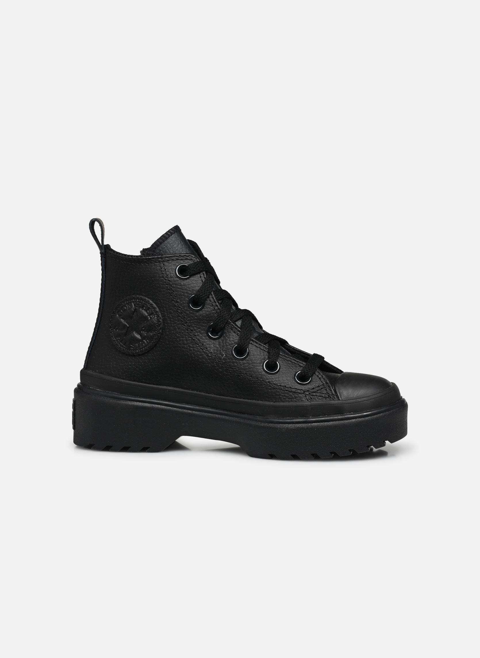 Baskets Chuck Taylor All Star Lugged Lift Leathe fille noir Converse Baskets Chuck Taylor All Star Lugged Lift Leathe fille noir BLACK/BLACK/BLACK