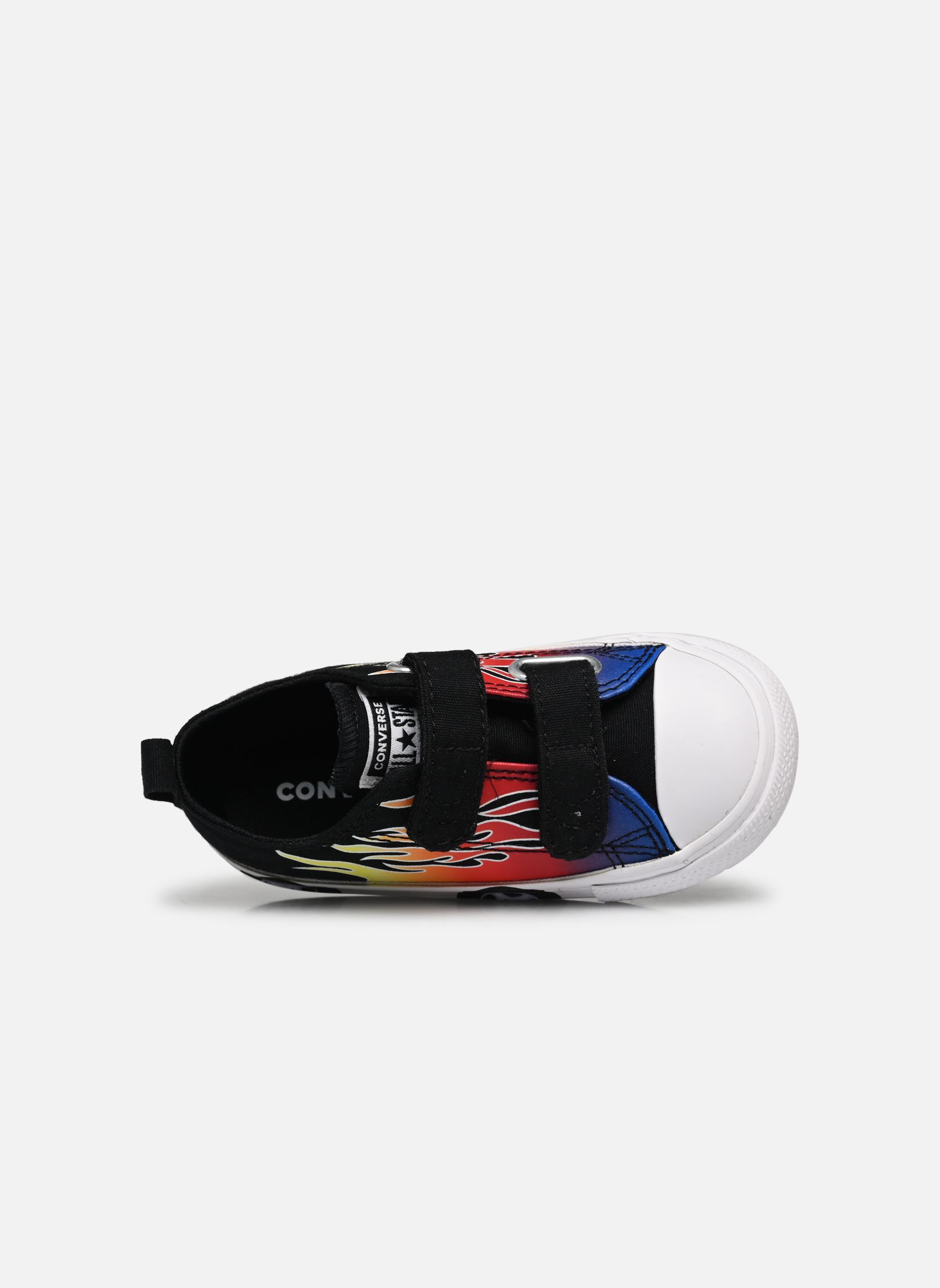 Baskets basses Chuck Taylor All Star 2V Canvas Cars Ox noir Converse Baskets basses Chuck Taylor All Star 2V Canvas Cars Ox noir BLACK/BLACK/WHITE