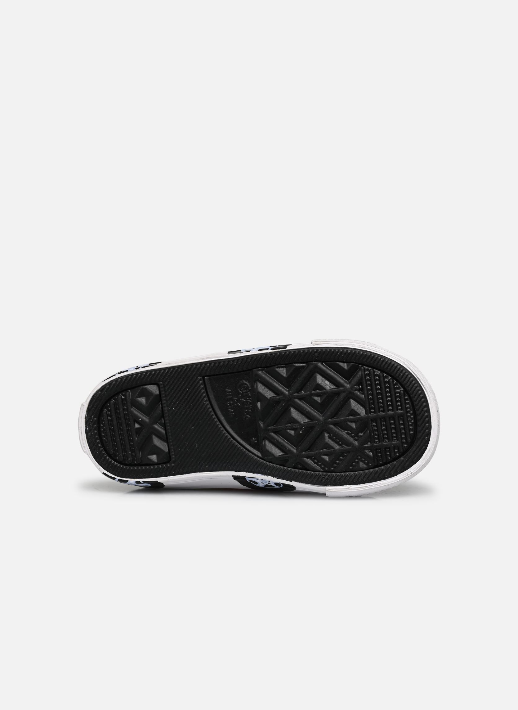 Baskets basses Chuck Taylor All Star 2V Canvas Cars Ox noir Converse Baskets basses Chuck Taylor All Star 2V Canvas Cars Ox noir BLACK/BLACK/WHITE