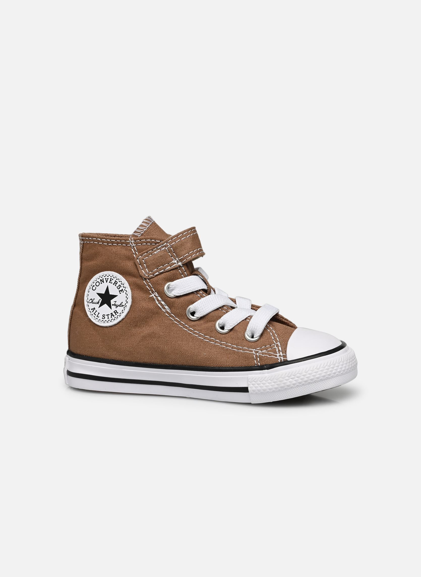 Baskets hautes Chuck Taylor All Star 1V Canvas Seasonal marron Converse Baskets hautes Chuck Taylor All Star 1V Canvas Seasonal marron Hot Tea/White/Black