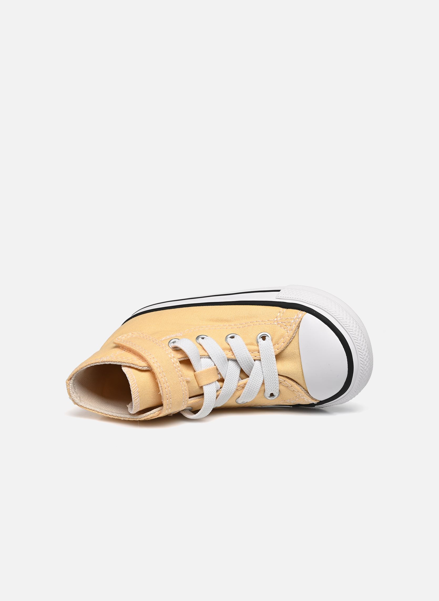 Baskets hautes Chuck Taylor All Star 1V Canvas Seasonal jaune Converse Baskets hautes Chuck Taylor All Star 1V Canvas Seasonal jaune MUSTARD