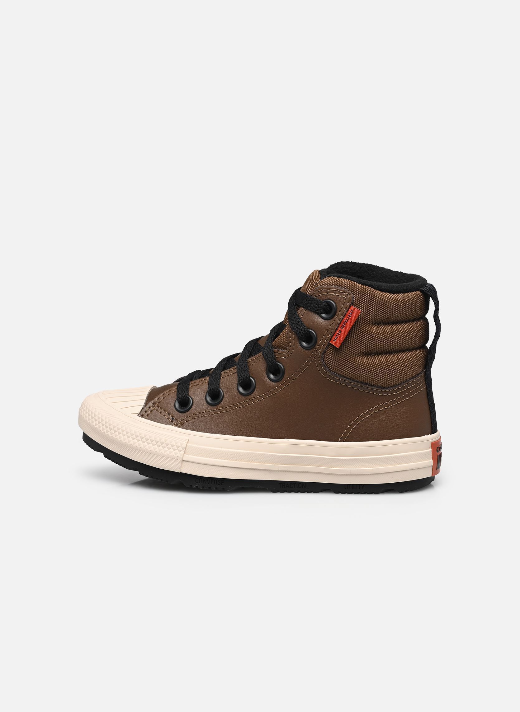 Baskets Chuck Taylor All Star Berkshire Boot Hi marron Converse Baskets Chuck Taylor All Star Berkshire Boot Hi marron GROUNDED/BLACK/LIGHT DUNE1