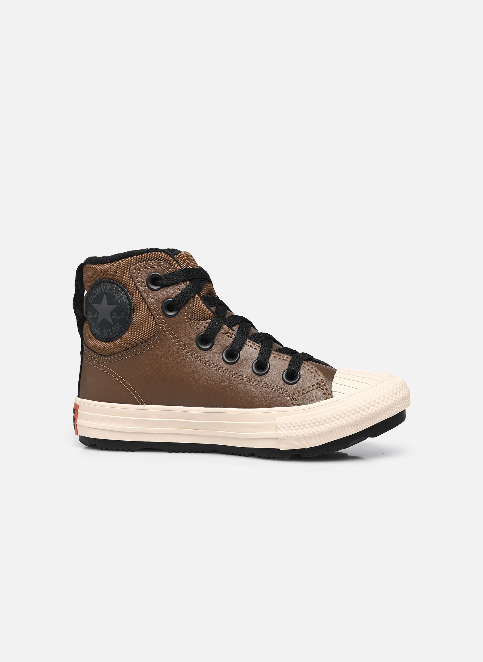 Baskets Chuck Taylor All Star Berkshire Boot Hi marron Converse Baskets Chuck Taylor All Star Berkshire Boot Hi marron GROUNDED/BLACK/LIGHT DUNE1