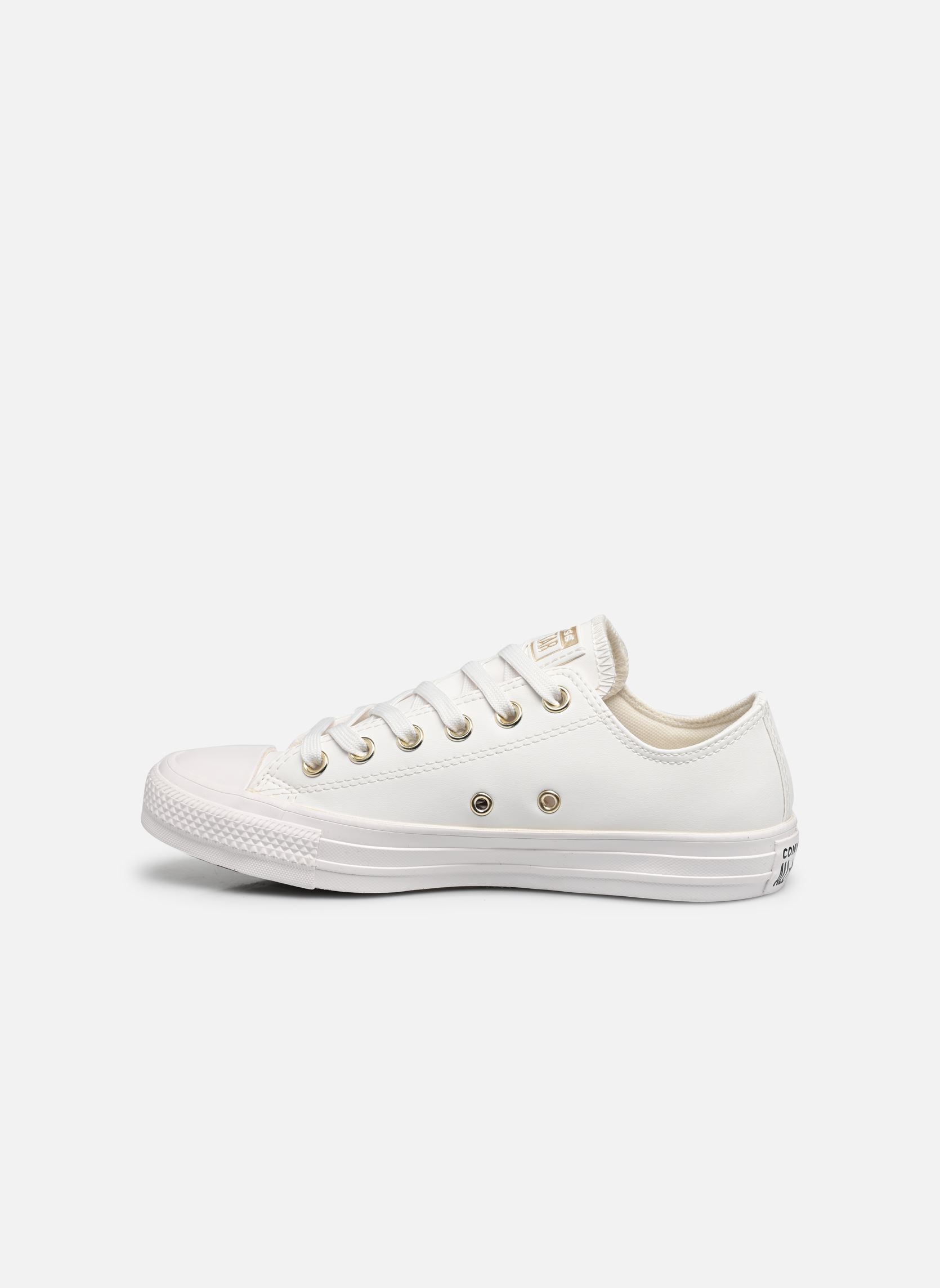 Baskets Chuck Taylor All Star Mono Ox W femme blanc Converse Baskets Chuck Taylor All Star Mono Ox W femme blanc VINTAGE WHITE/VINTAGE WHITE