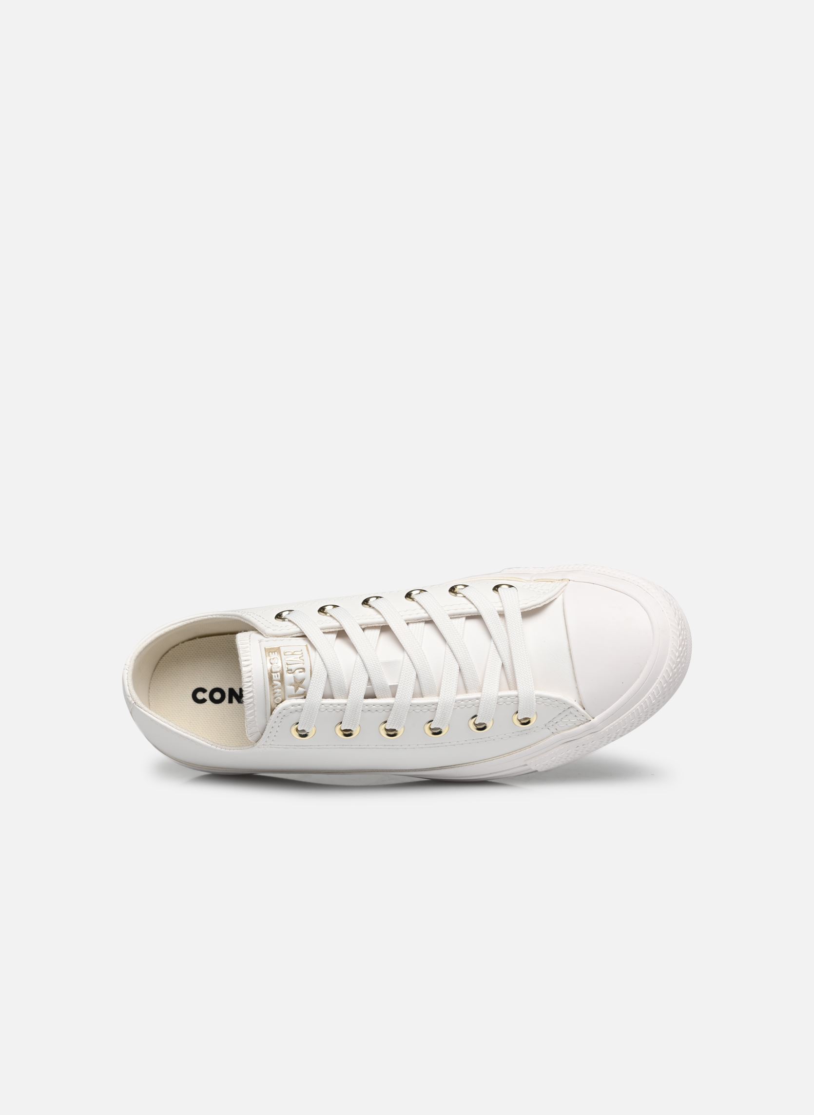 Baskets Chuck Taylor All Star Mono Ox W femme blanc Converse Baskets Chuck Taylor All Star Mono Ox W femme blanc VINTAGE WHITE/VINTAGE WHITE