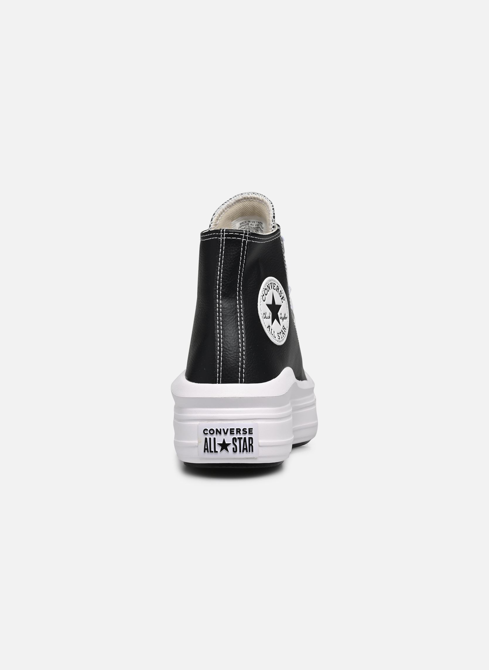 Baskets montantes Chuck Taylor All Star Move Foundational femme noir Converse Baskets montantes Chuck Taylor All Star Move Foundational femme noir BLACK/WHITE/WHITE