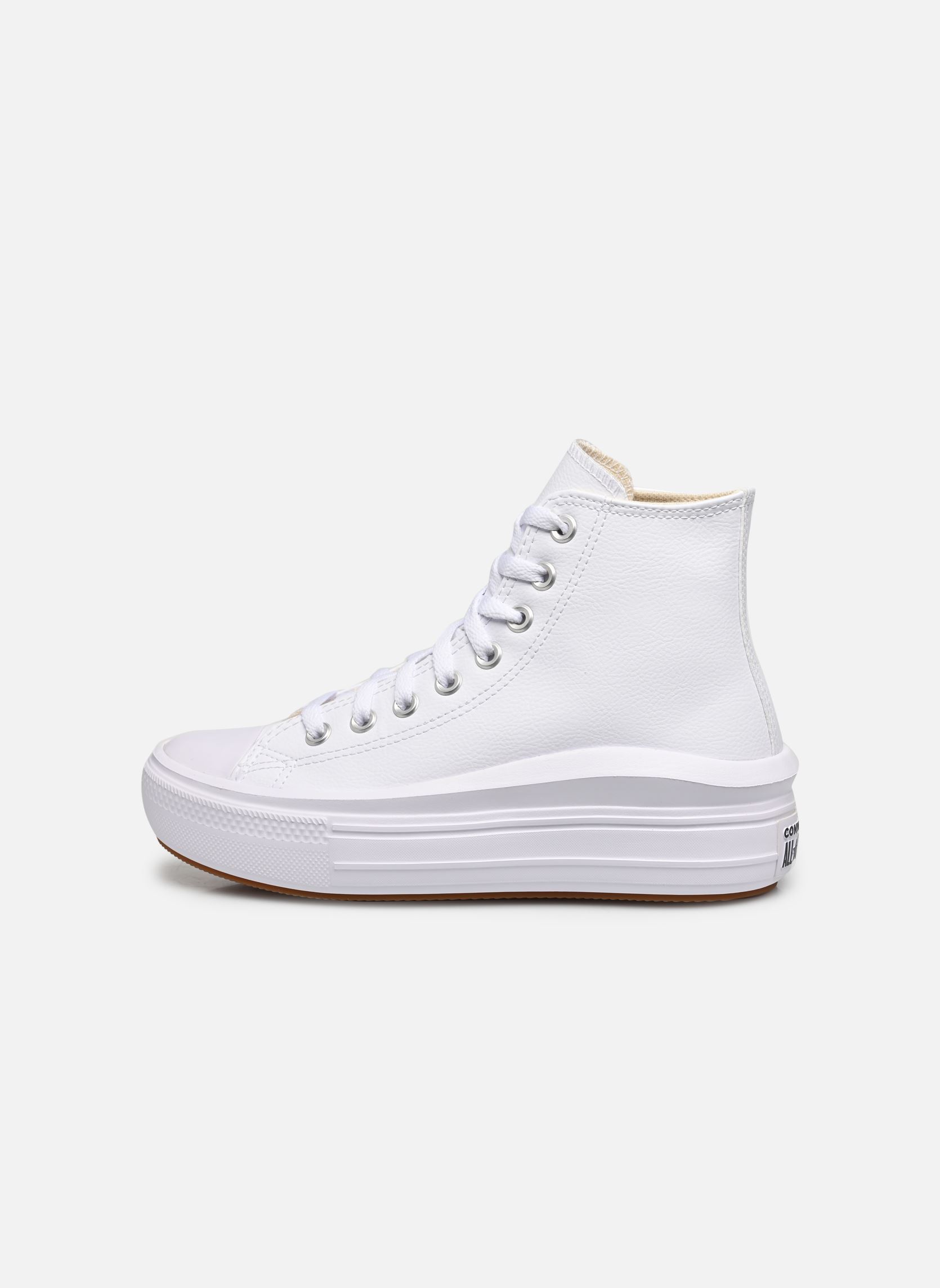 Baskets montantes Chuck Taylor All Star Move Foundational femme blanc Converse Baskets montantes Chuck Taylor All Star Move Foundational femme blanc WHITE/BLACK/WHITE
