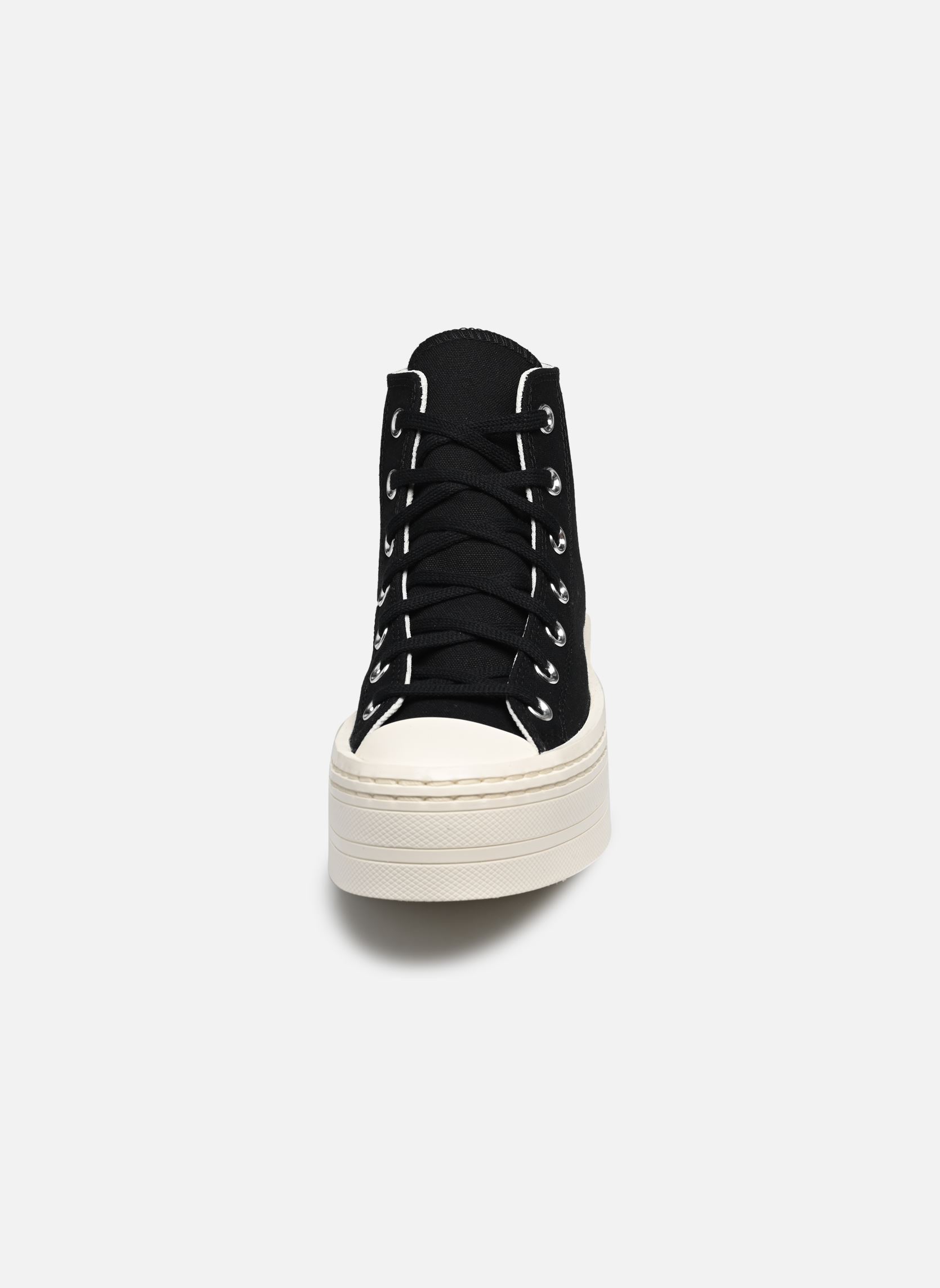 Baskets toile Chuck Taylor All Star Modern Lift Canvas femme noir Converse Baskets toile Chuck Taylor All Star Modern Lift Canvas femme noir MODERN BLACK/BLACK/EGRET