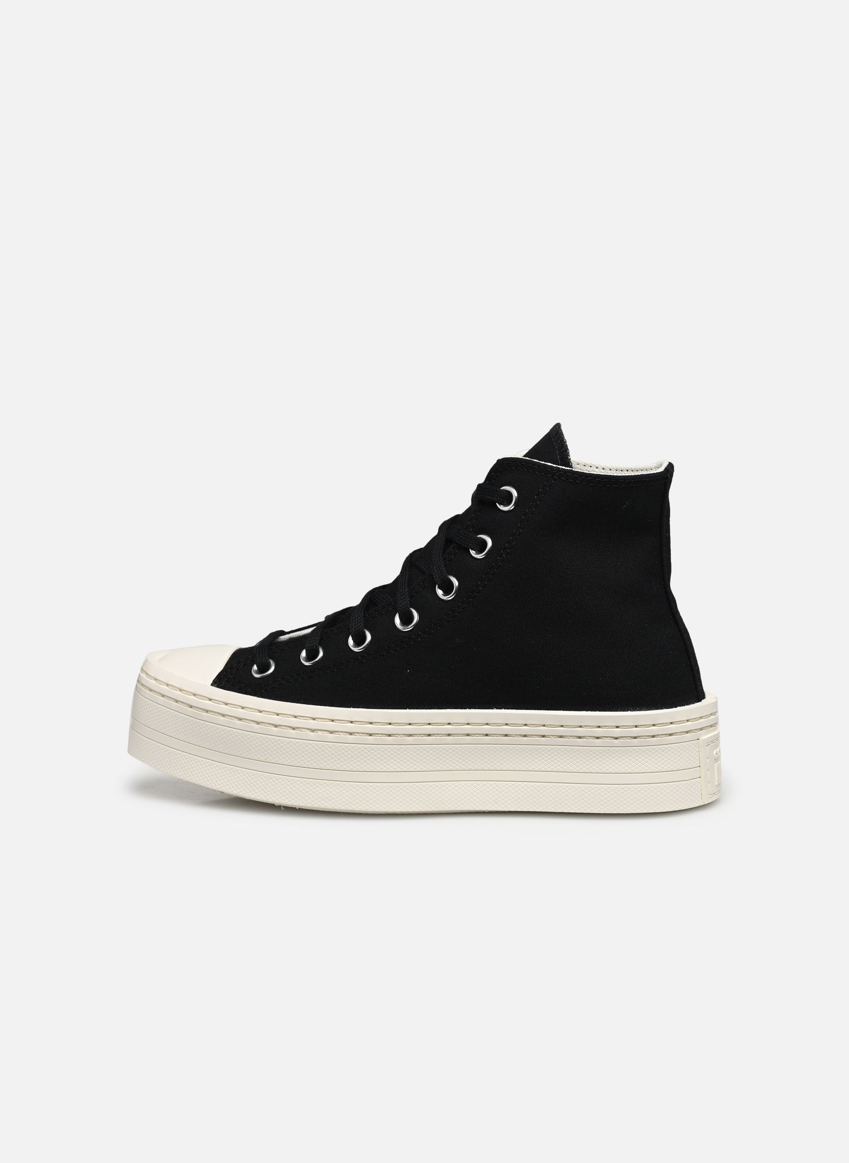Baskets toile Chuck Taylor All Star Modern Lift Canvas femme noir Converse Baskets toile Chuck Taylor All Star Modern Lift Canvas femme noir MODERN BLACK/BLACK/EGRET