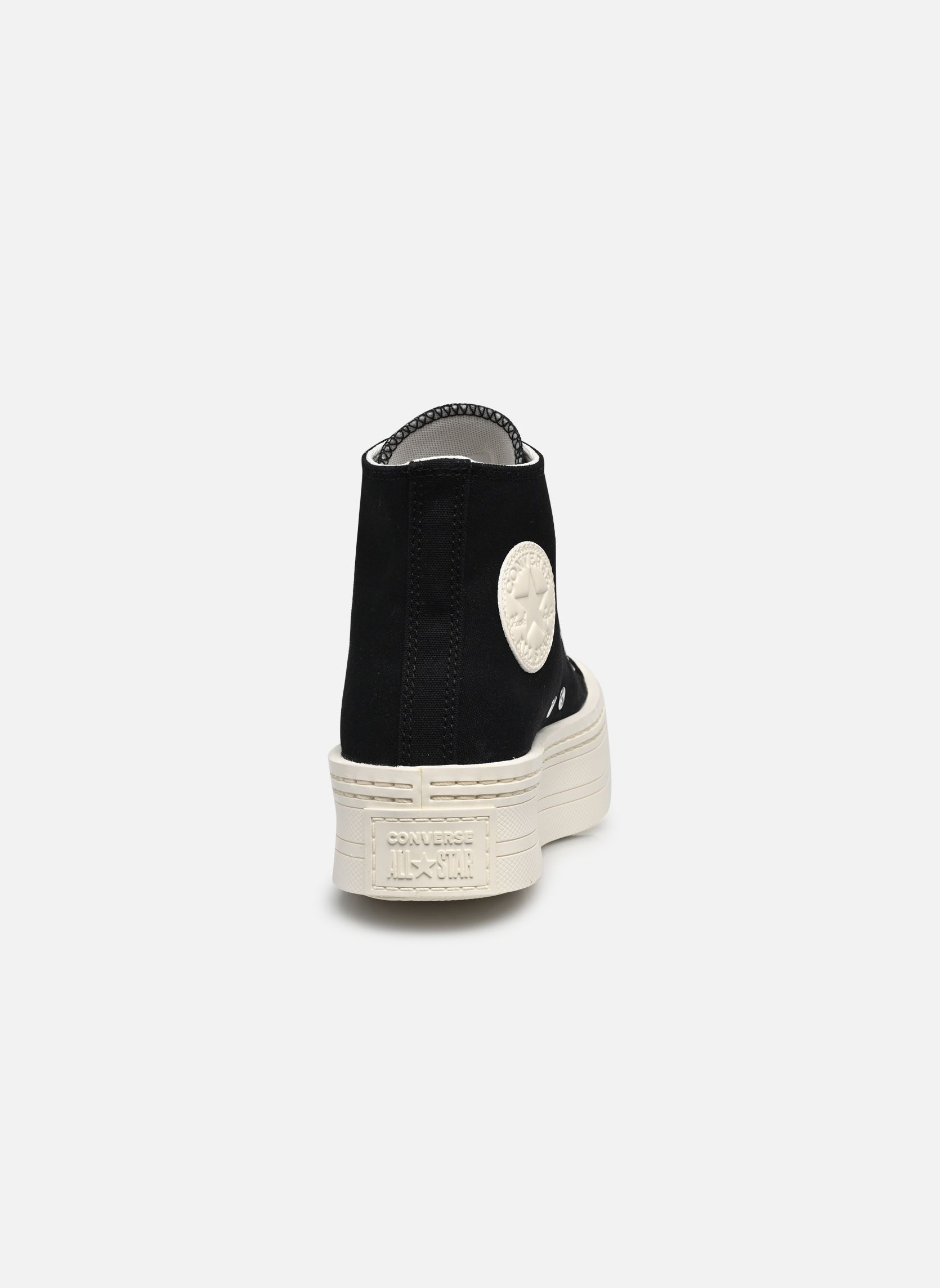 Baskets toile Chuck Taylor All Star Modern Lift Canvas femme noir Converse Baskets toile Chuck Taylor All Star Modern Lift Canvas femme noir MODERN BLACK/BLACK/EGRET