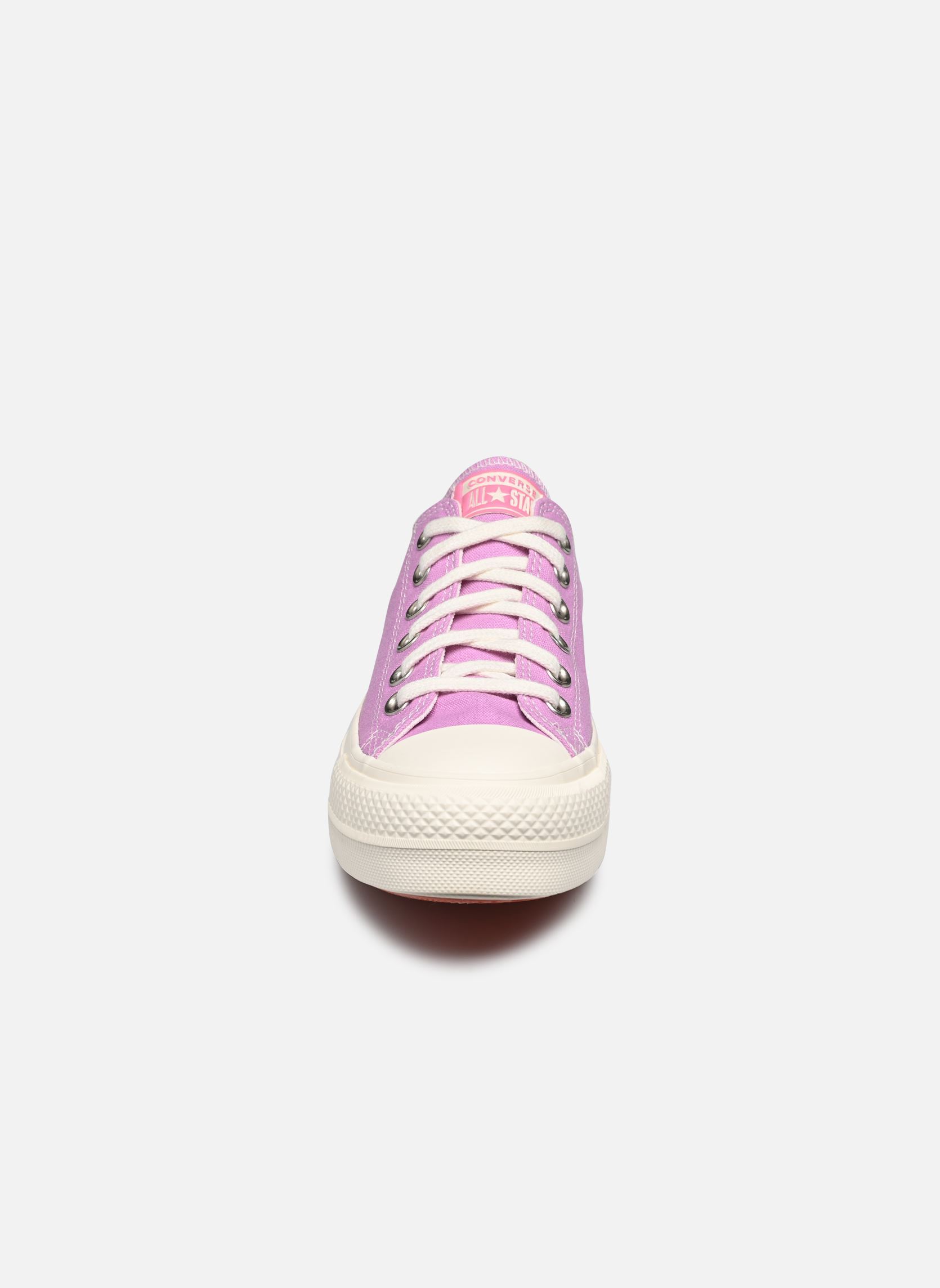 Baskets toile Chuck Taylor All Star Lift Color Craze O femme violet Converse Baskets toile Chuck Taylor All Star Lift Color Craze O femme violet GRAPE FIZZ/NOMADIC RUST