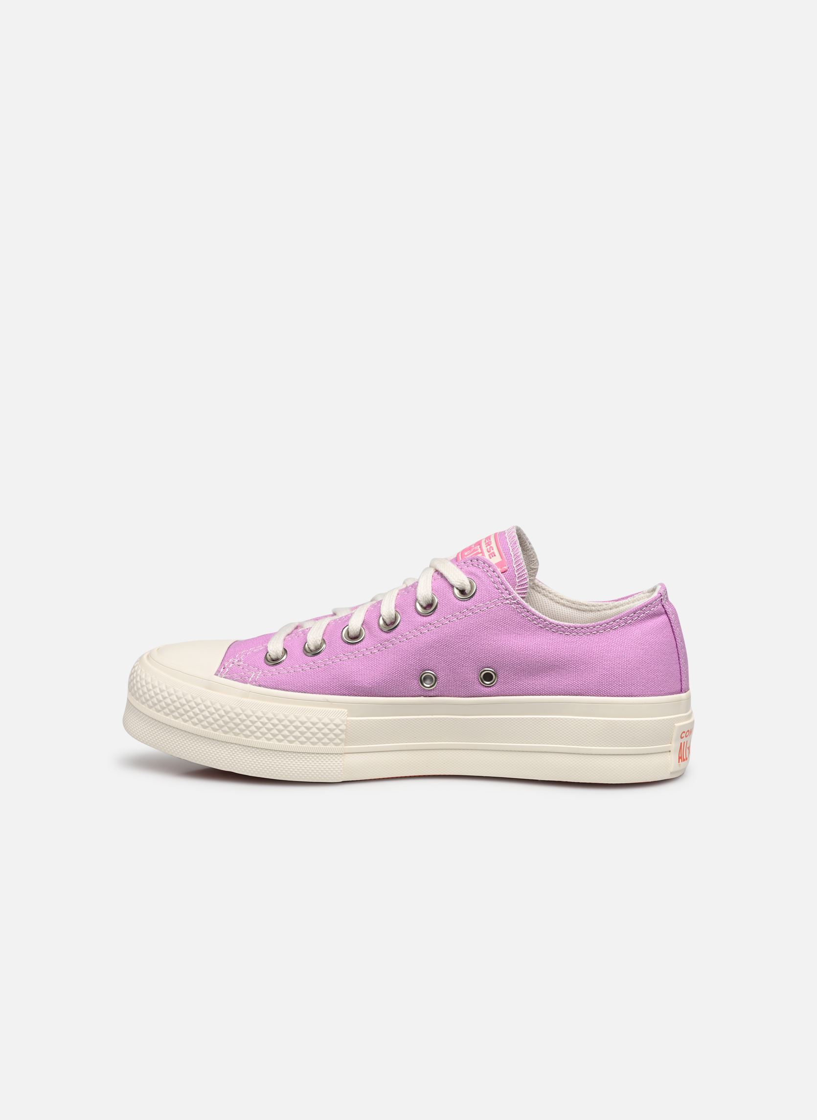 Baskets toile Chuck Taylor All Star Lift Color Craze O femme violet Converse Baskets toile Chuck Taylor All Star Lift Color Craze O femme violet GRAPE FIZZ/NOMADIC RUST
