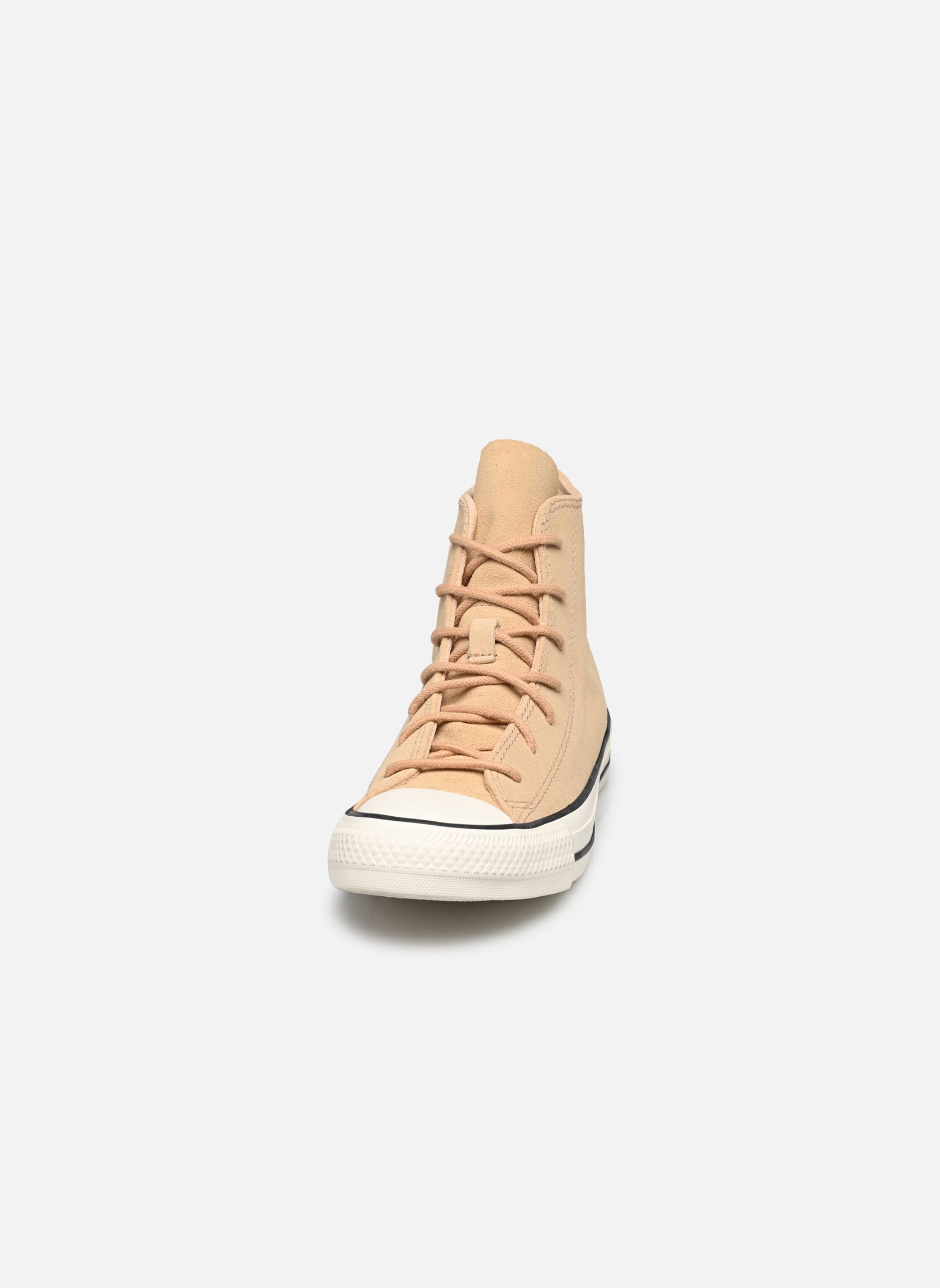 Baskets basses Chuck Taylor All Star Mono Suede Hi W femme beige Converse Baskets basses Chuck Taylor All Star Mono Suede Hi W femme beige EPIC DUNE/EGRET/BLACK