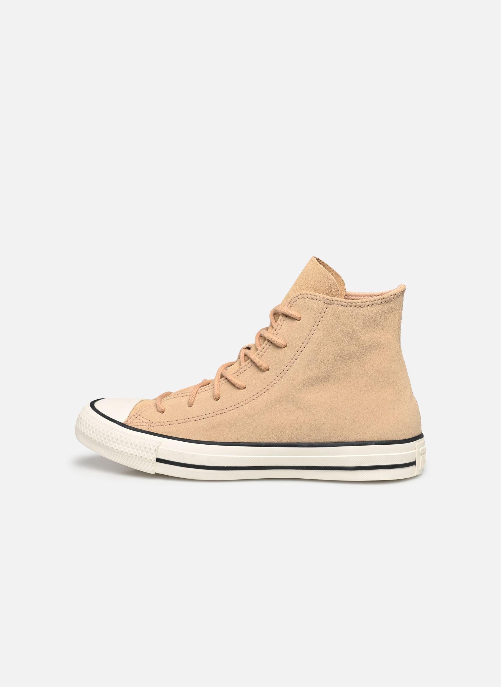 Baskets basses Chuck Taylor All Star Mono Suede Hi W femme beige Converse Baskets basses Chuck Taylor All Star Mono Suede Hi W femme beige EPIC DUNE/EGRET/BLACK
