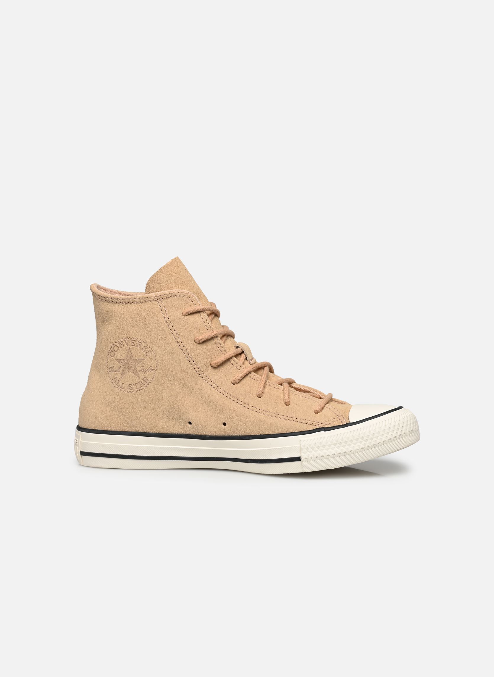Baskets basses Chuck Taylor All Star Mono Suede Hi W femme beige Converse Baskets basses Chuck Taylor All Star Mono Suede Hi W femme beige EPIC DUNE/EGRET/BLACK