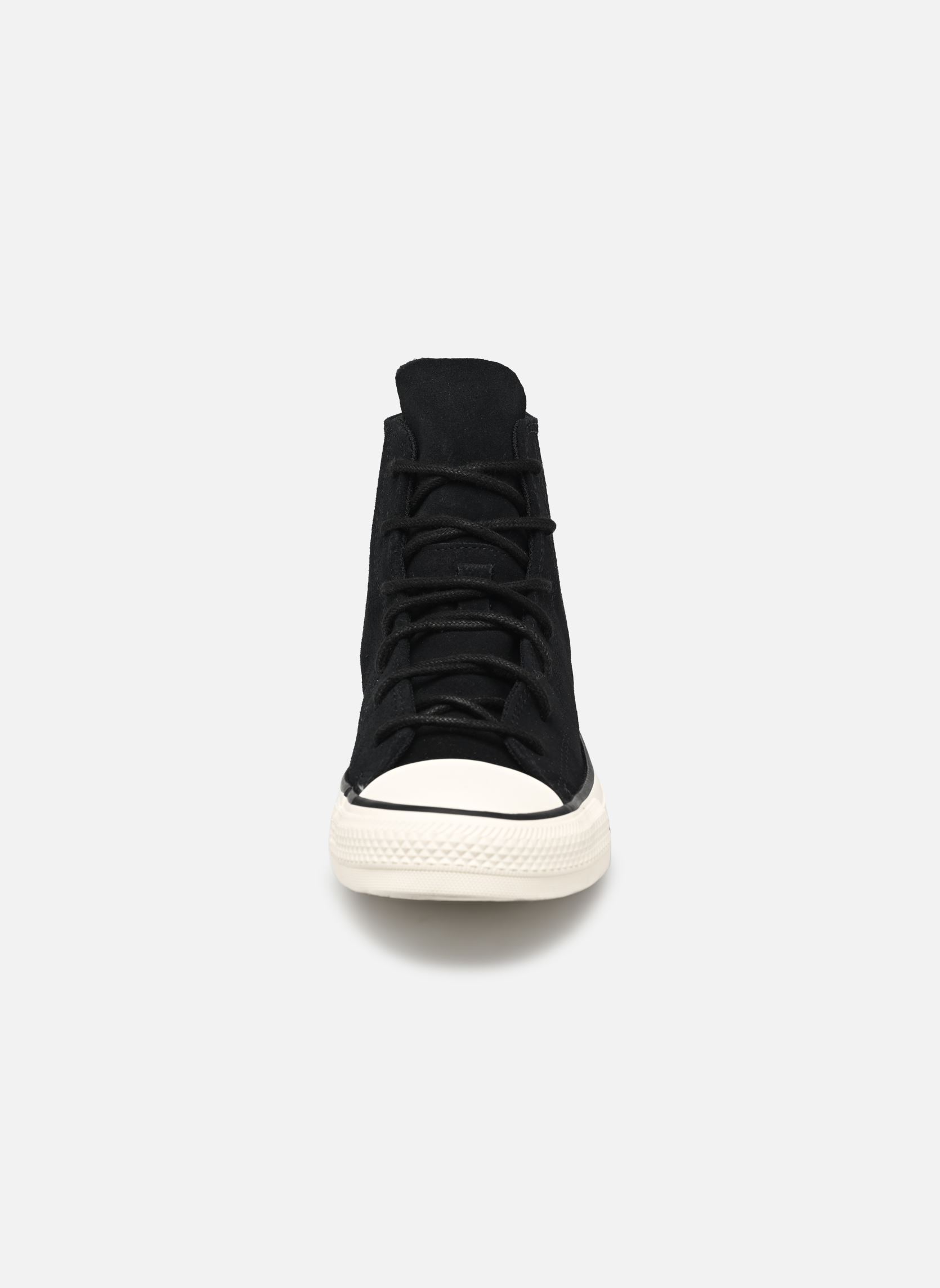 Baskets basses Chuck Taylor All Star Mono Suede Hi W femme noir Converse Baskets basses Chuck Taylor All Star Mono Suede Hi W femme noir BLACK/BLACK/EGRET