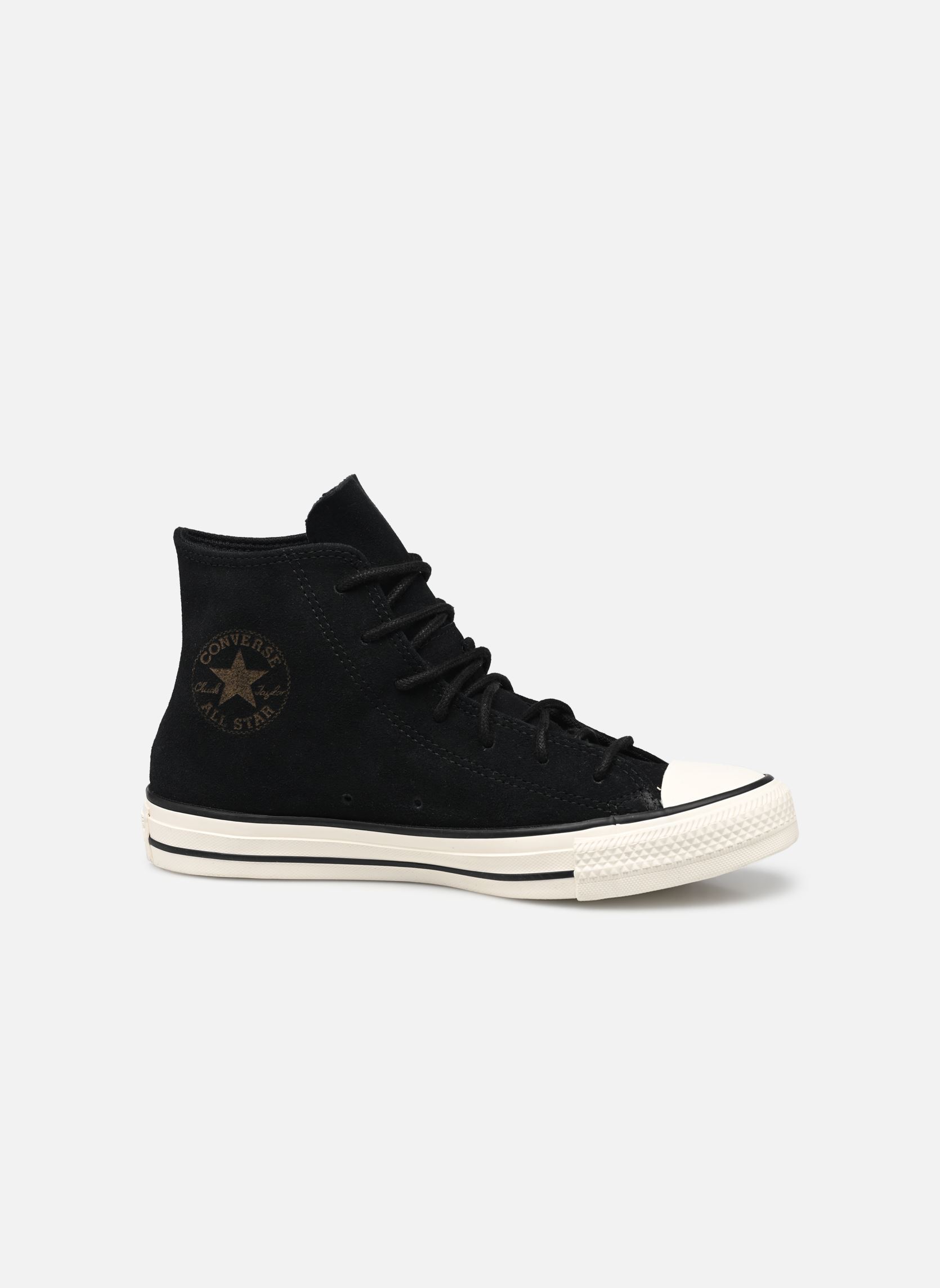 Baskets basses Chuck Taylor All Star Mono Suede Hi W femme noir Converse Baskets basses Chuck Taylor All Star Mono Suede Hi W femme noir BLACK/BLACK/EGRET