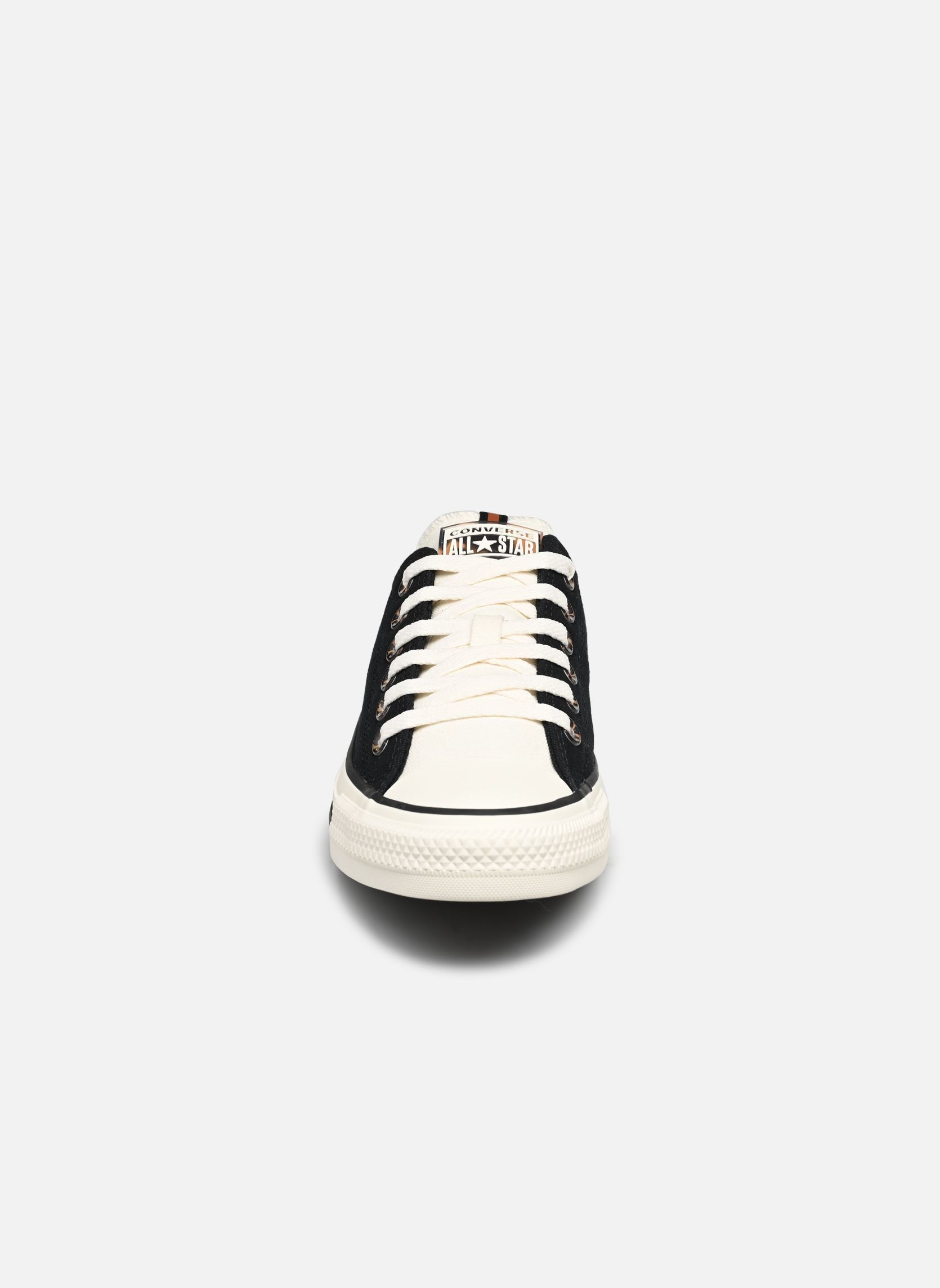 Leinen-Sneaker Chuck Taylor All Star Tortoise Ox W damen schwarz Converse Leinen-Sneaker Chuck Taylor All Star Tortoise Ox W damen schwarz BLACK/EGRET/TAWNY OWL