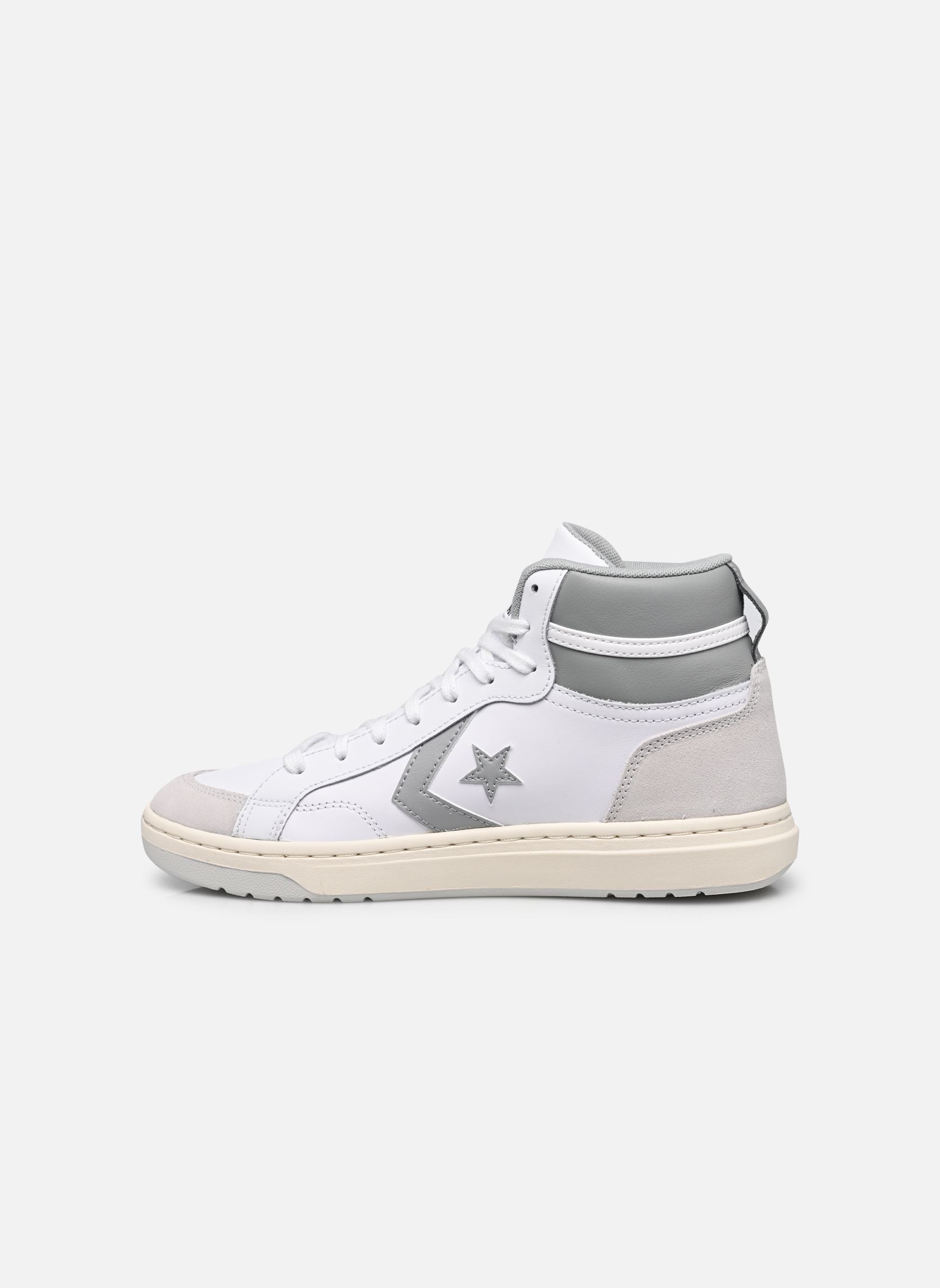 Baskets Pro Blaze Classic Mid homme blanc Converse Baskets Pro Blaze Classic Mid homme blanc WHITE/ASH STONE
