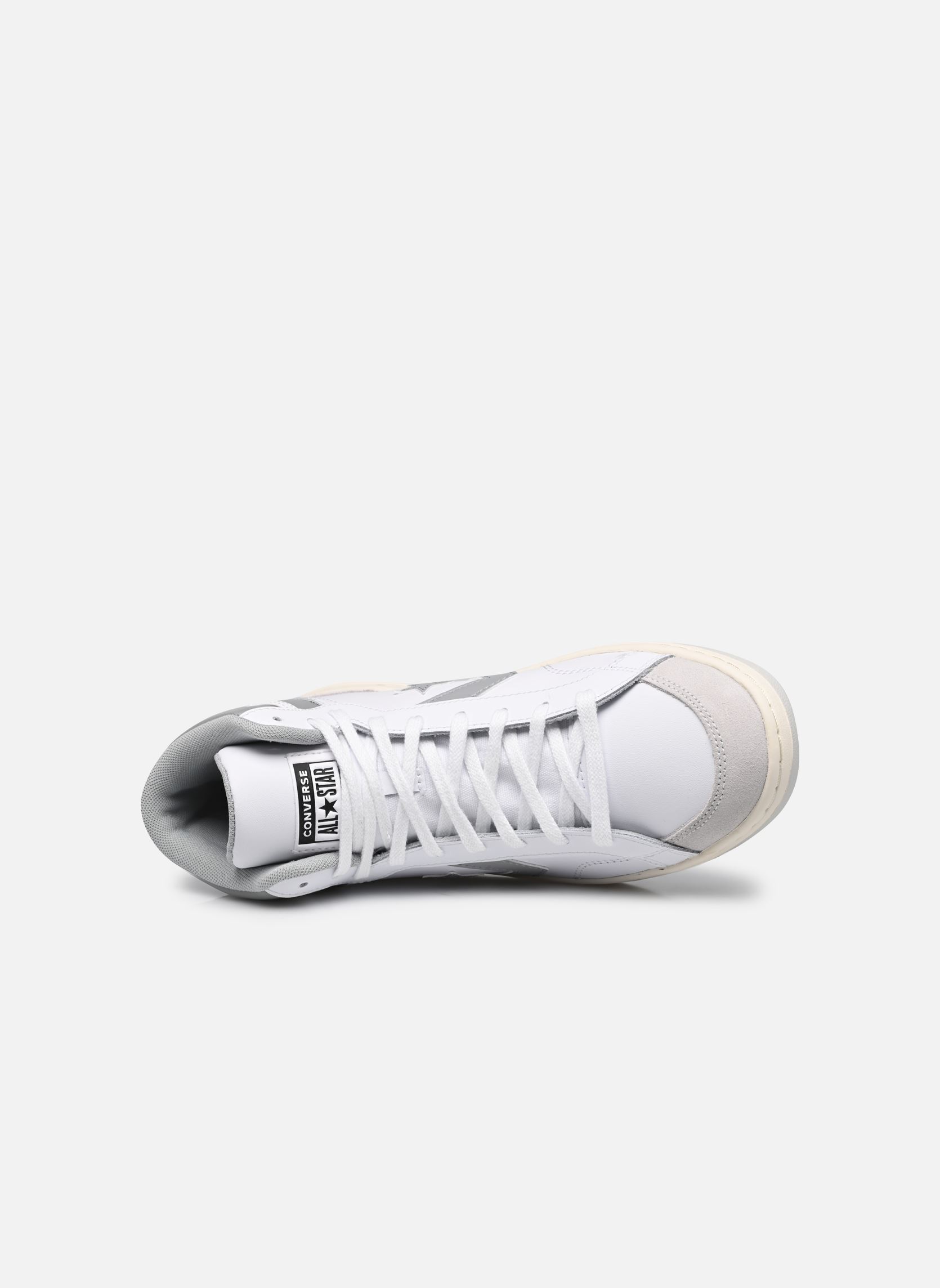Baskets Pro Blaze Classic Mid homme blanc Converse Baskets Pro Blaze Classic Mid homme blanc WHITE/ASH STONE