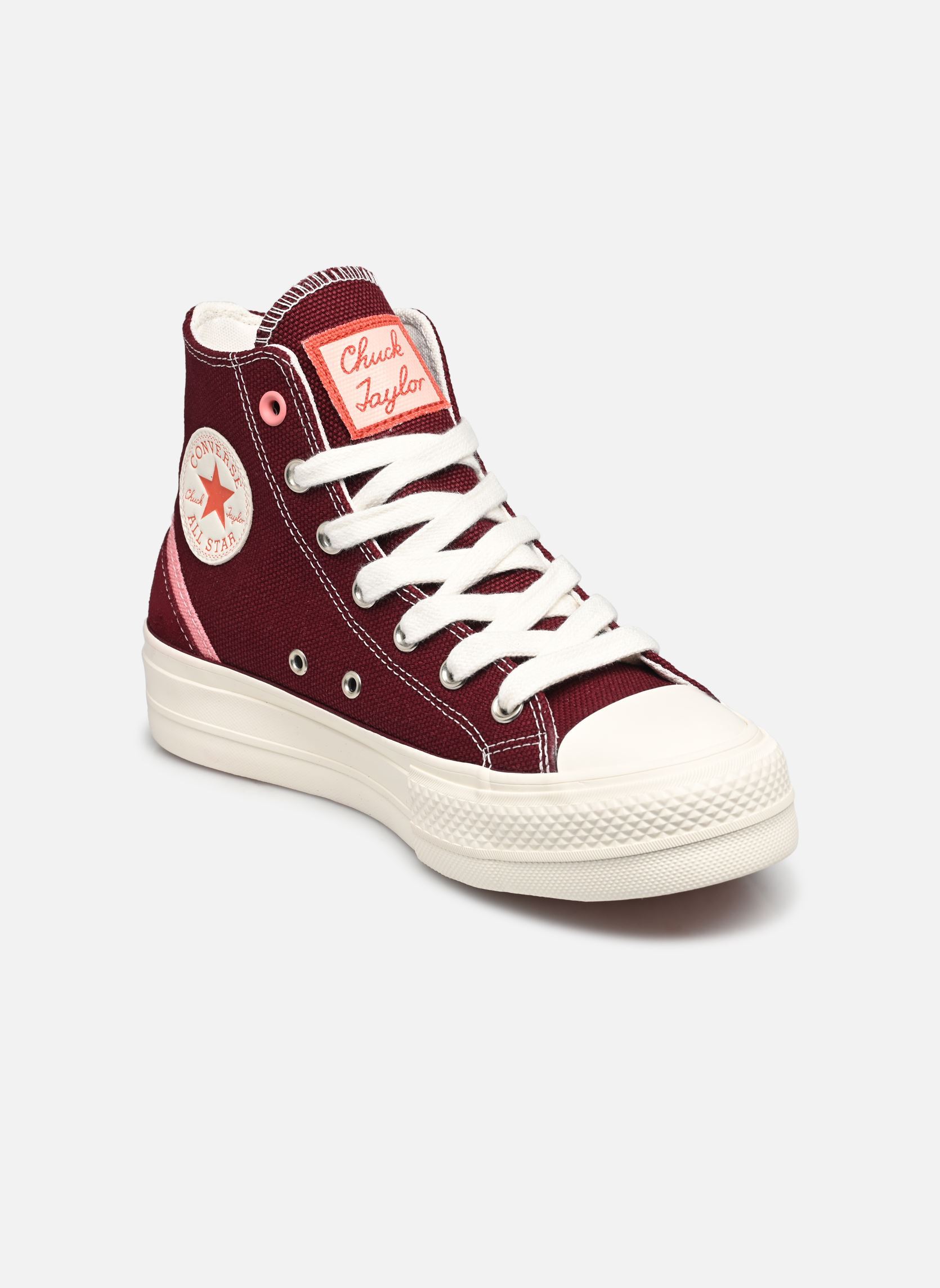 Baskets - Chuck Taylor All Star Lift City Bordeaux (Deep Bordeaux/Egret)