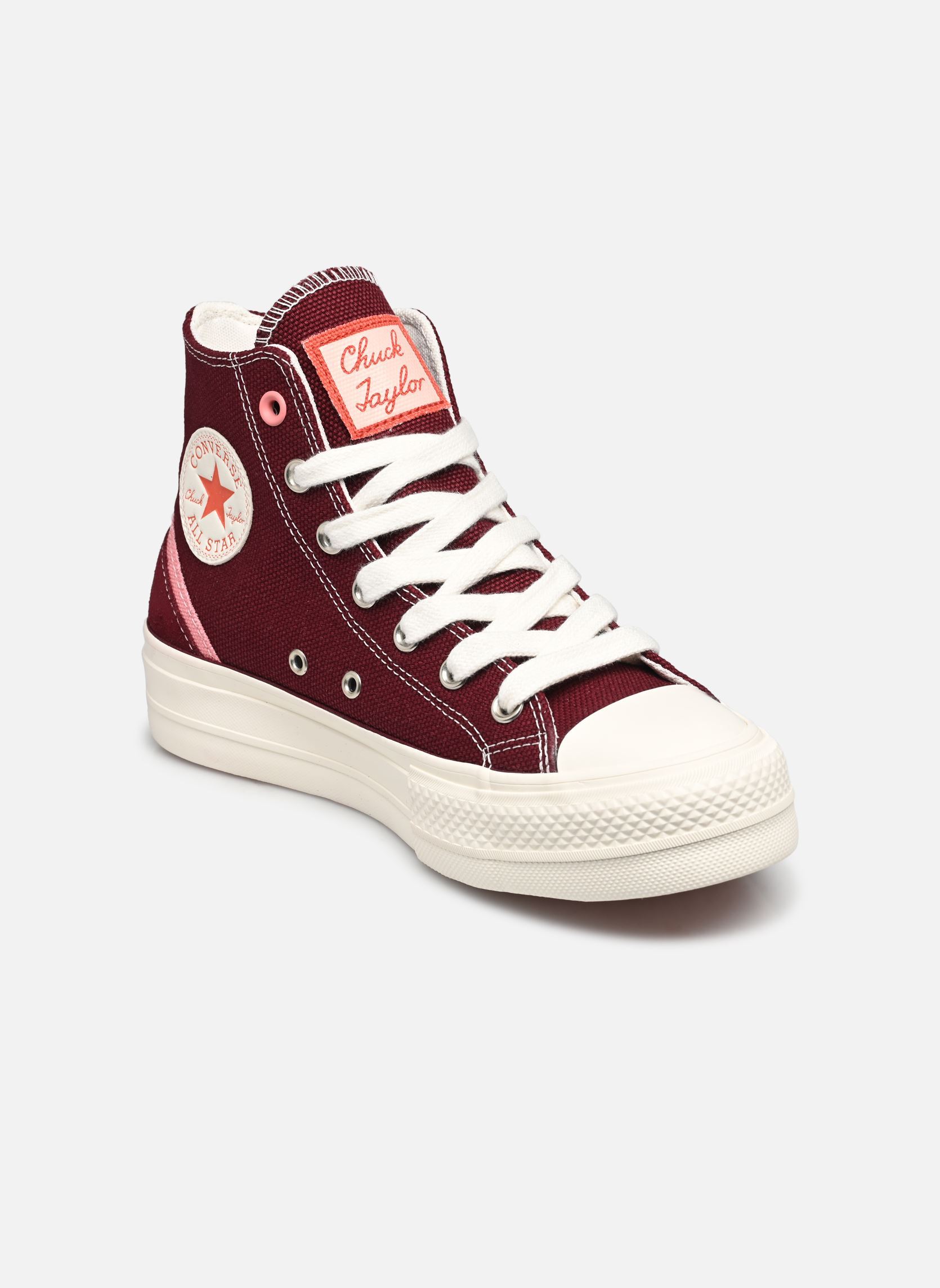 Baskets - Chuck Taylor All Star Lift City  Bordeaux (Deep Bordeaux/Egret)