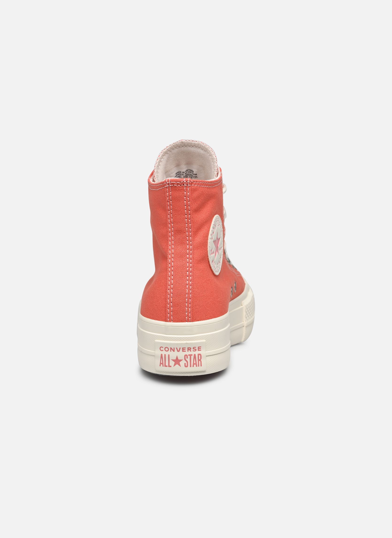 Baskets toile Chuck Taylor All Star Lift Color Craze H femme orange Converse Baskets toile Chuck Taylor All Star Lift Color Craze H femme orange LATE NIGHT EMBER