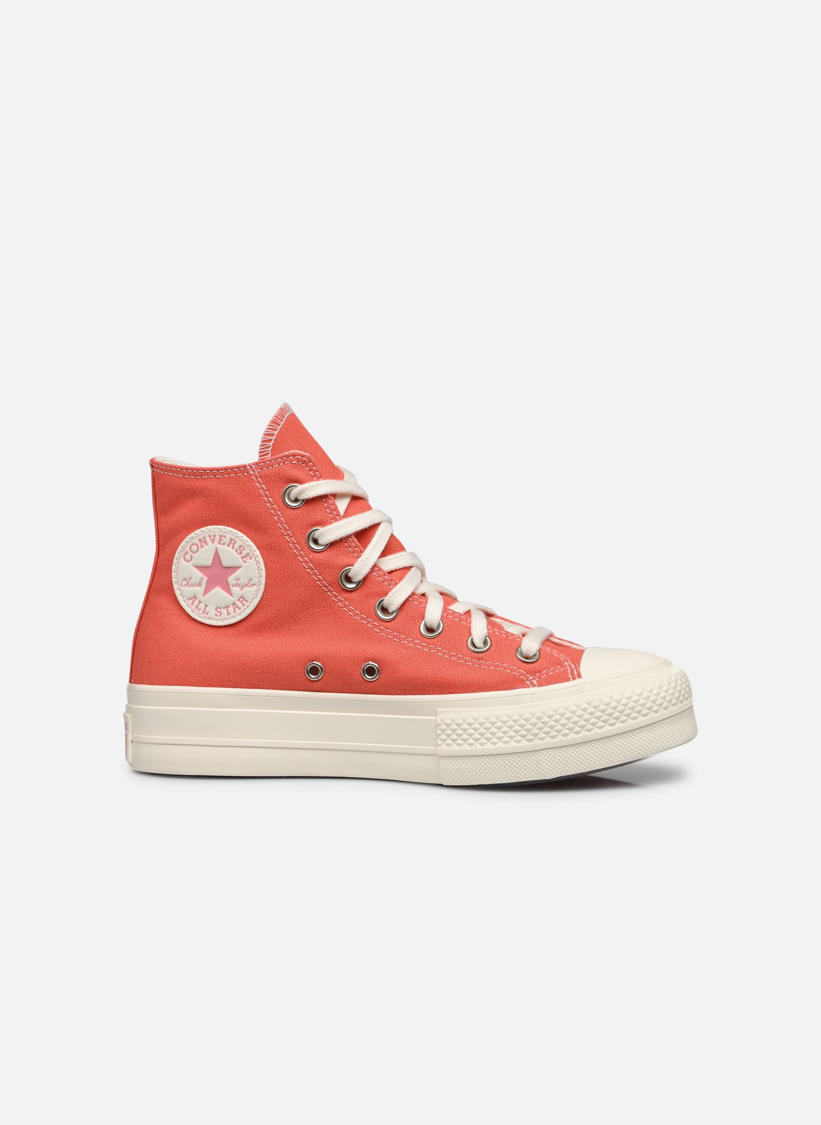 Baskets toile Chuck Taylor All Star Lift Color Craze H femme orange Converse Baskets toile Chuck Taylor All Star Lift Color Craze H femme orange LATE NIGHT EMBER