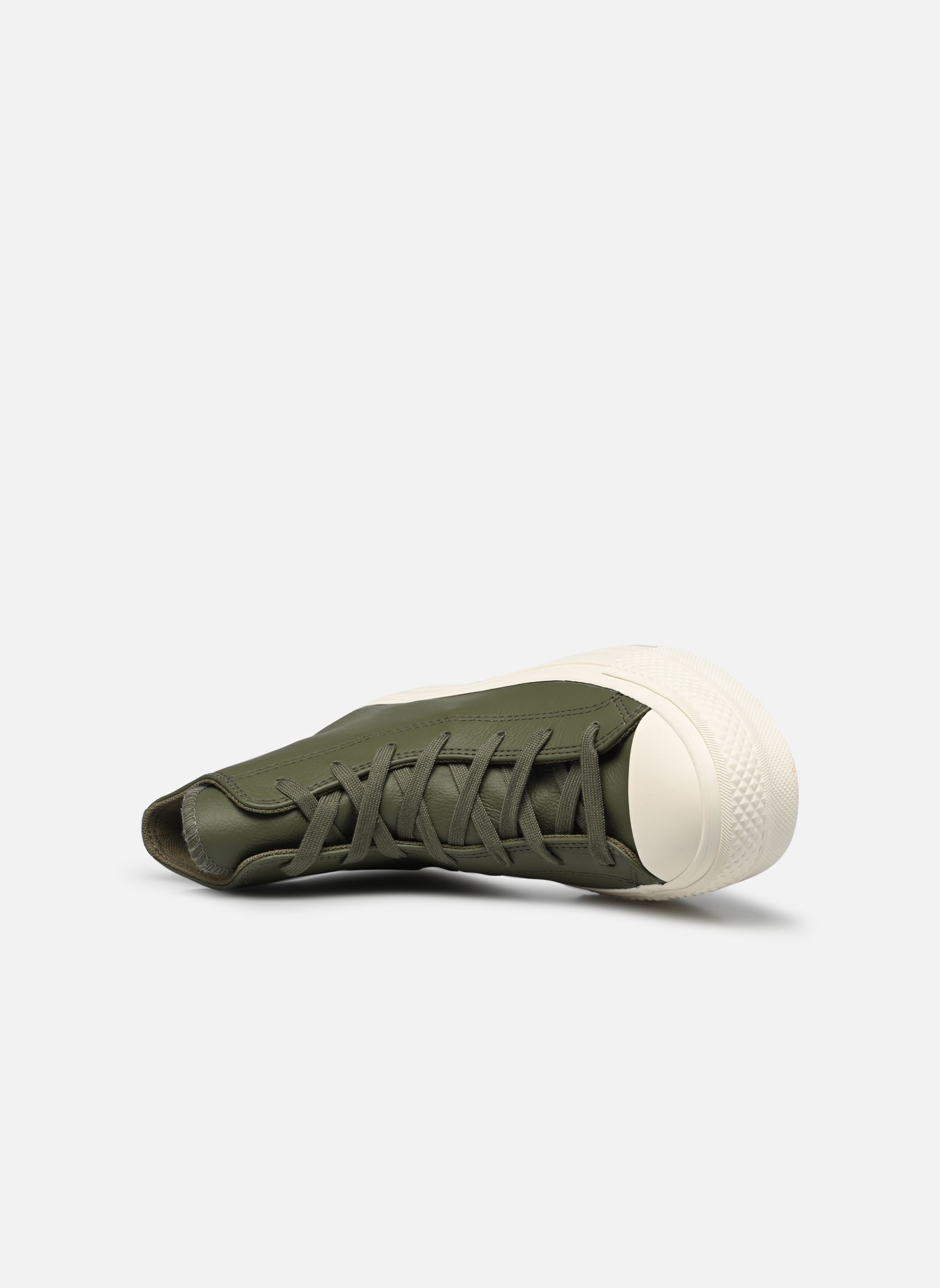 Sneaker Chuck Taylor All Star Lift Leather Matte damen grün Converse Sneaker Chuck Taylor All Star Lift Leather Matte damen grün UTILITY/EGRET