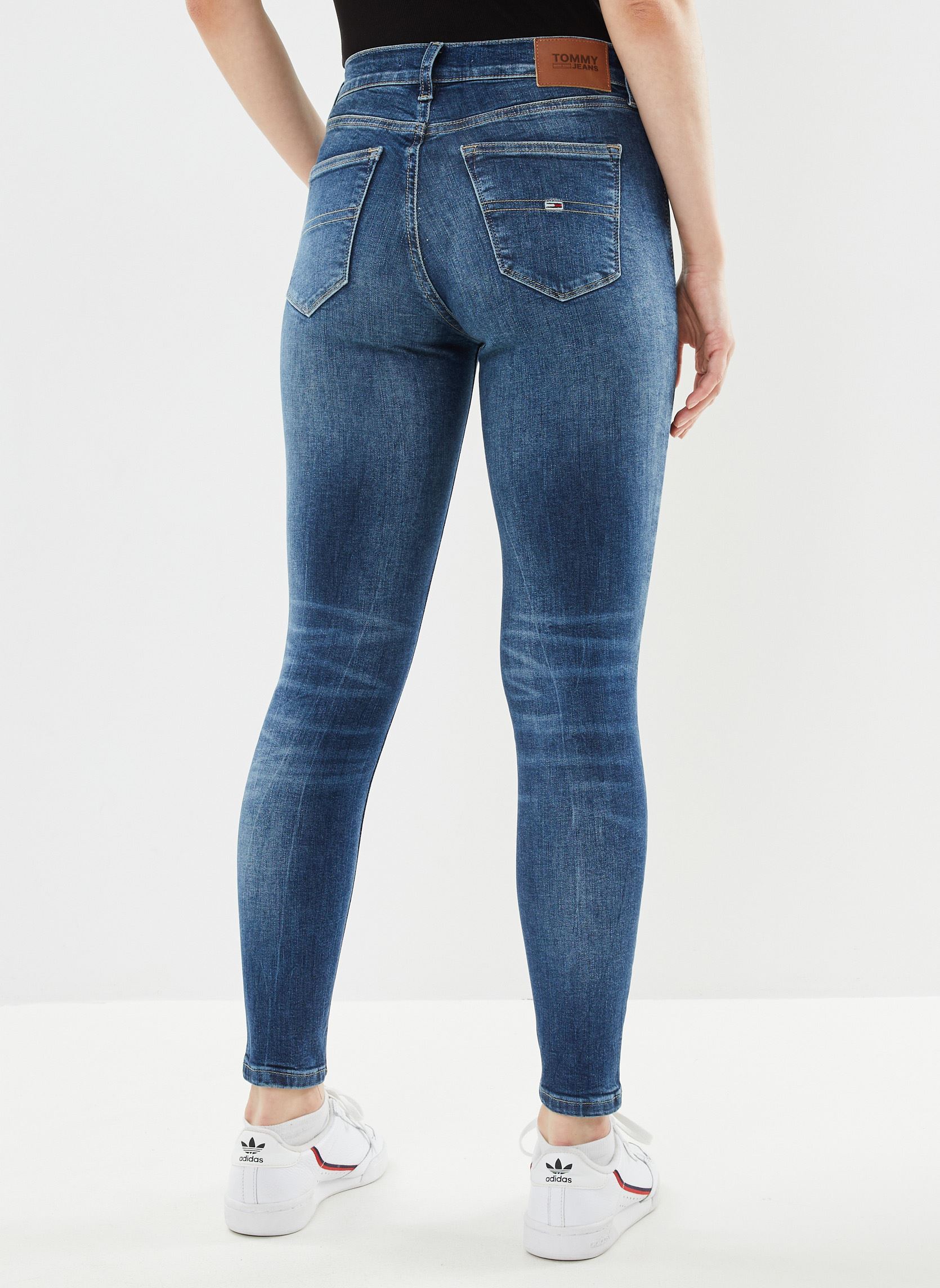 Jeans slim et skinny Nora Mr Skn Cg1259 femme bleu Tommy Jeans Jeans slim et skinny Nora Mr Skn Cg1259 femme bleu DENIM DARK
