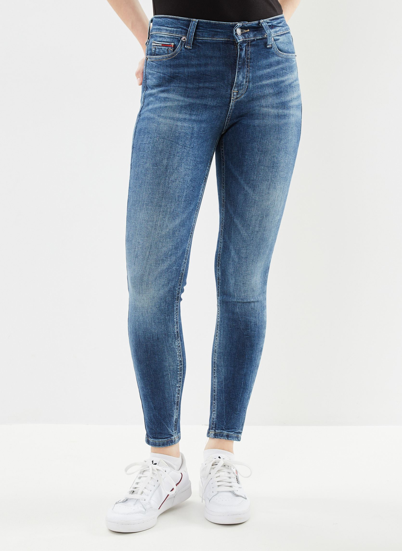 Jeans slim et skinny Nora Mr Skn Cg1259 femme bleu Tommy Jeans Jeans slim et skinny Nora Mr Skn Cg1259 femme bleu DENIM DARK
