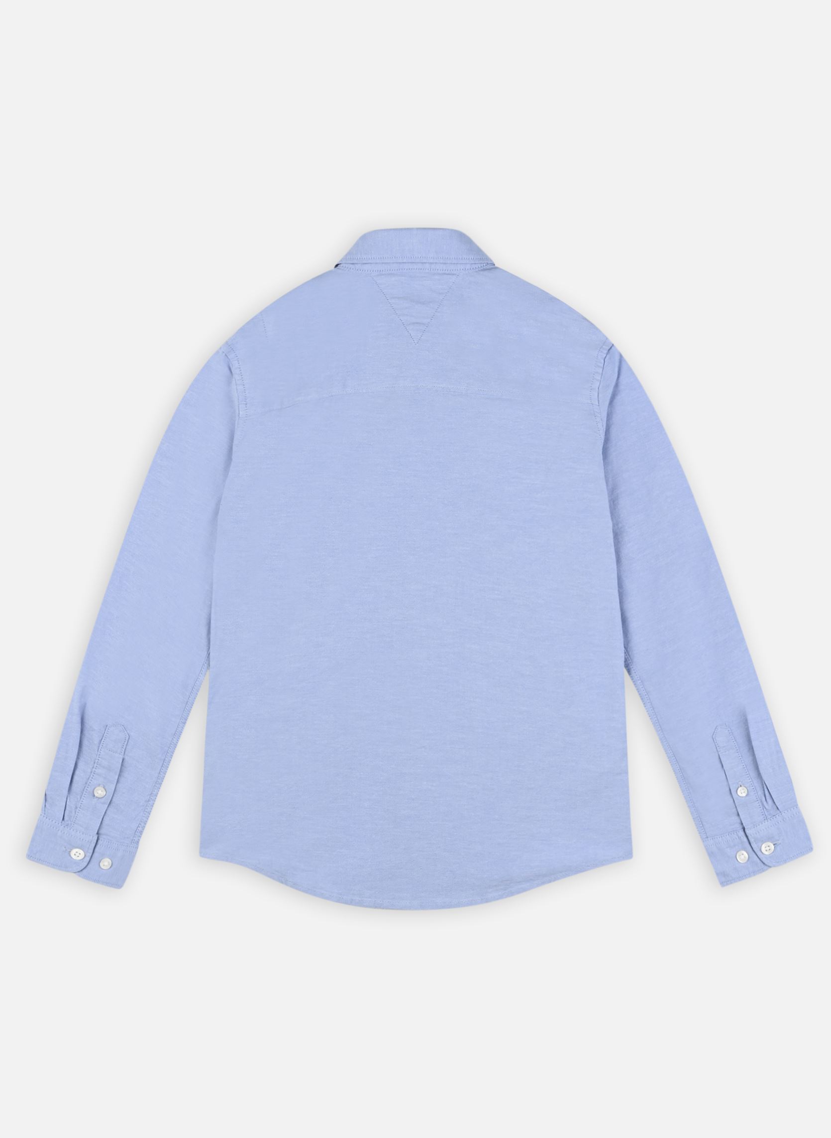 Chemises manches longues Boys Stretch Oxford garçon bleu Tommy Hilfiger Chemises manches longues Boys Stretch Oxford garçon bleu Calm Blue