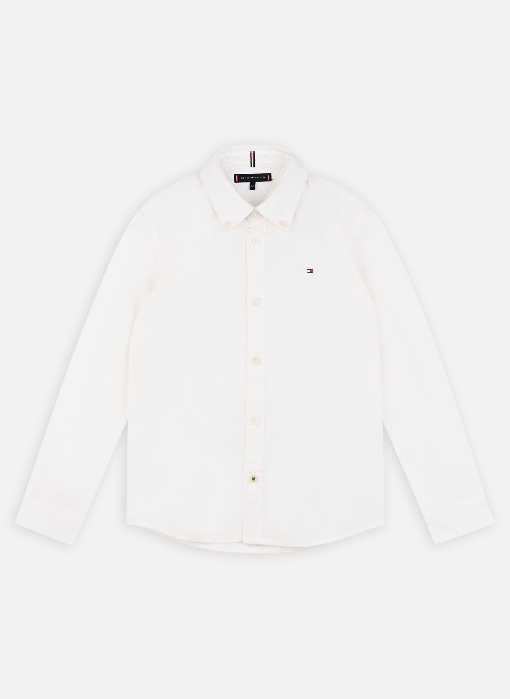 Chemise enfant Tommy Hilfiger BOYS STRETCH OXFORD SHIRT / - vue 6
