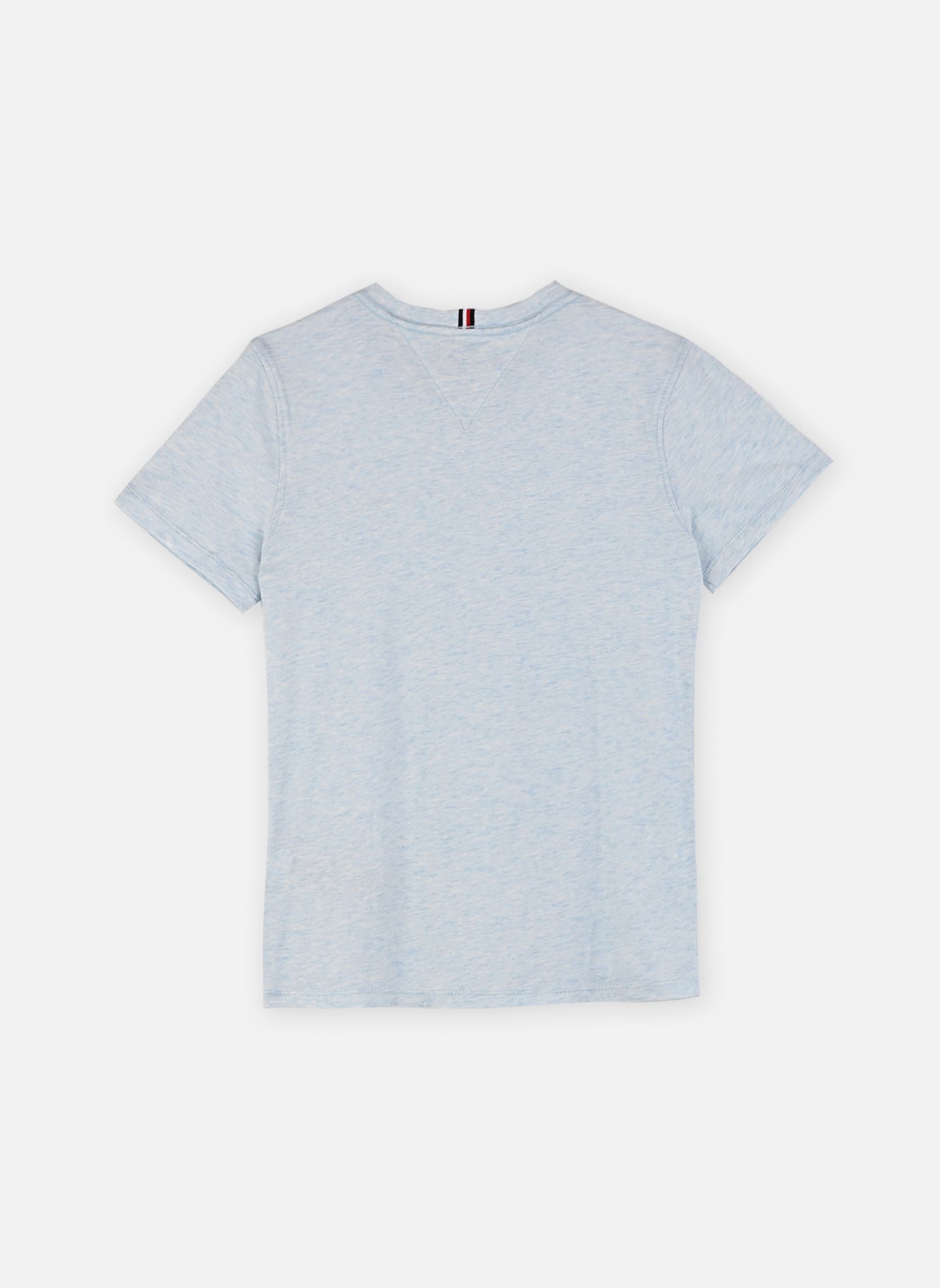 T-shirts met korte mouwen Essential Cotton Tee jongens blauw Tommy Hilfiger T-shirts met korte mouwen Essential Cotton Tee jongens blauw BREEZY BLUE HEATHER