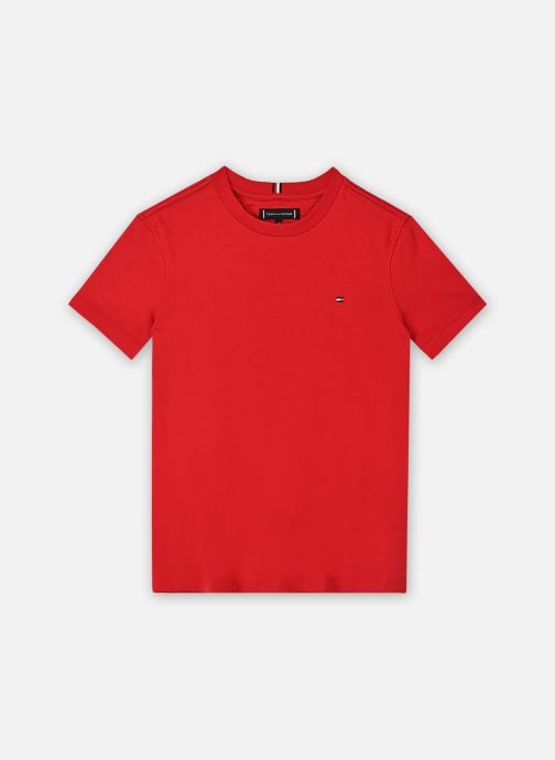 Tommy Hilfiger Tee-shirts manches courtes Essential Cotton Tee garçon rouge