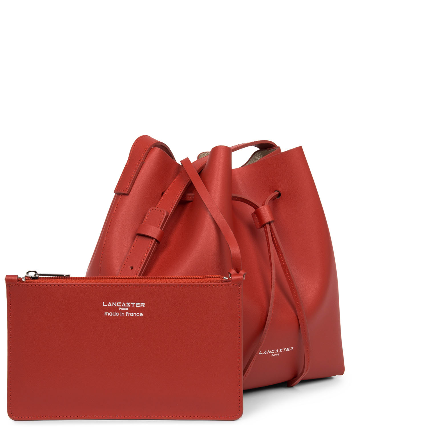 Sacs à main Pur & Element City femme rouge Lancaster Sacs à main Pur & Element City femme rouge Rouge