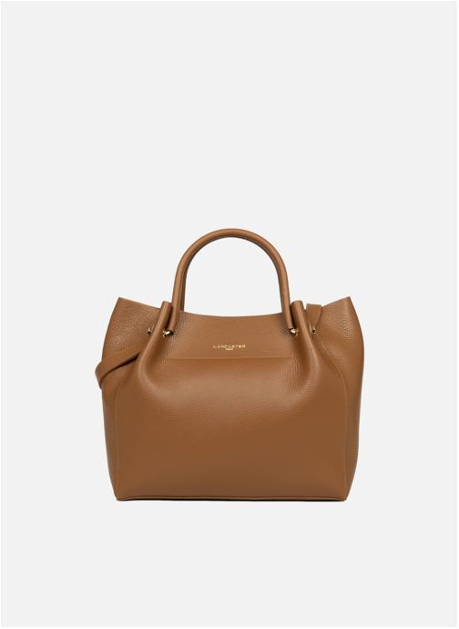 Lancaster Sacs à main Foulonné Double LOUISA femme marron