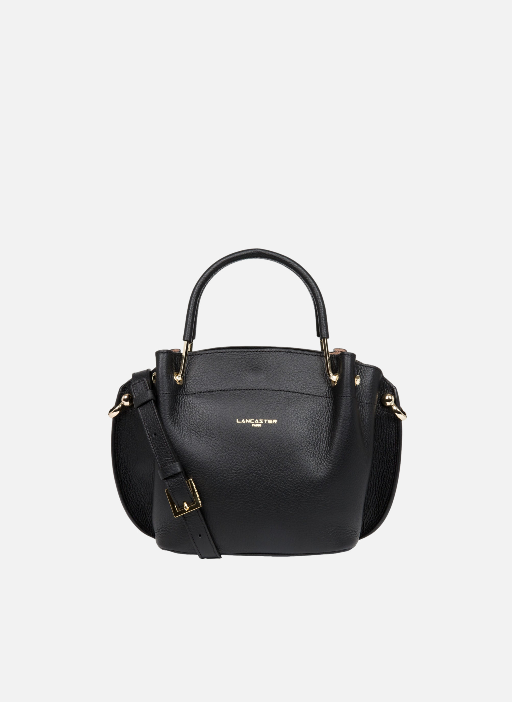 Sacs à main Foulonné Double LOUISA femme noir Lancaster Sacs à main Foulonné Double LOUISA femme noir Noir