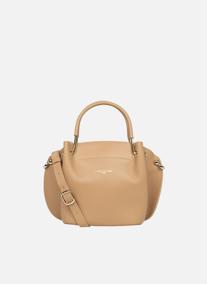 Sacs à main Foulonné Double LOUISA femme noir